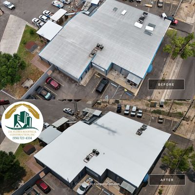 TPO Retrofit Roofing System Over Metal