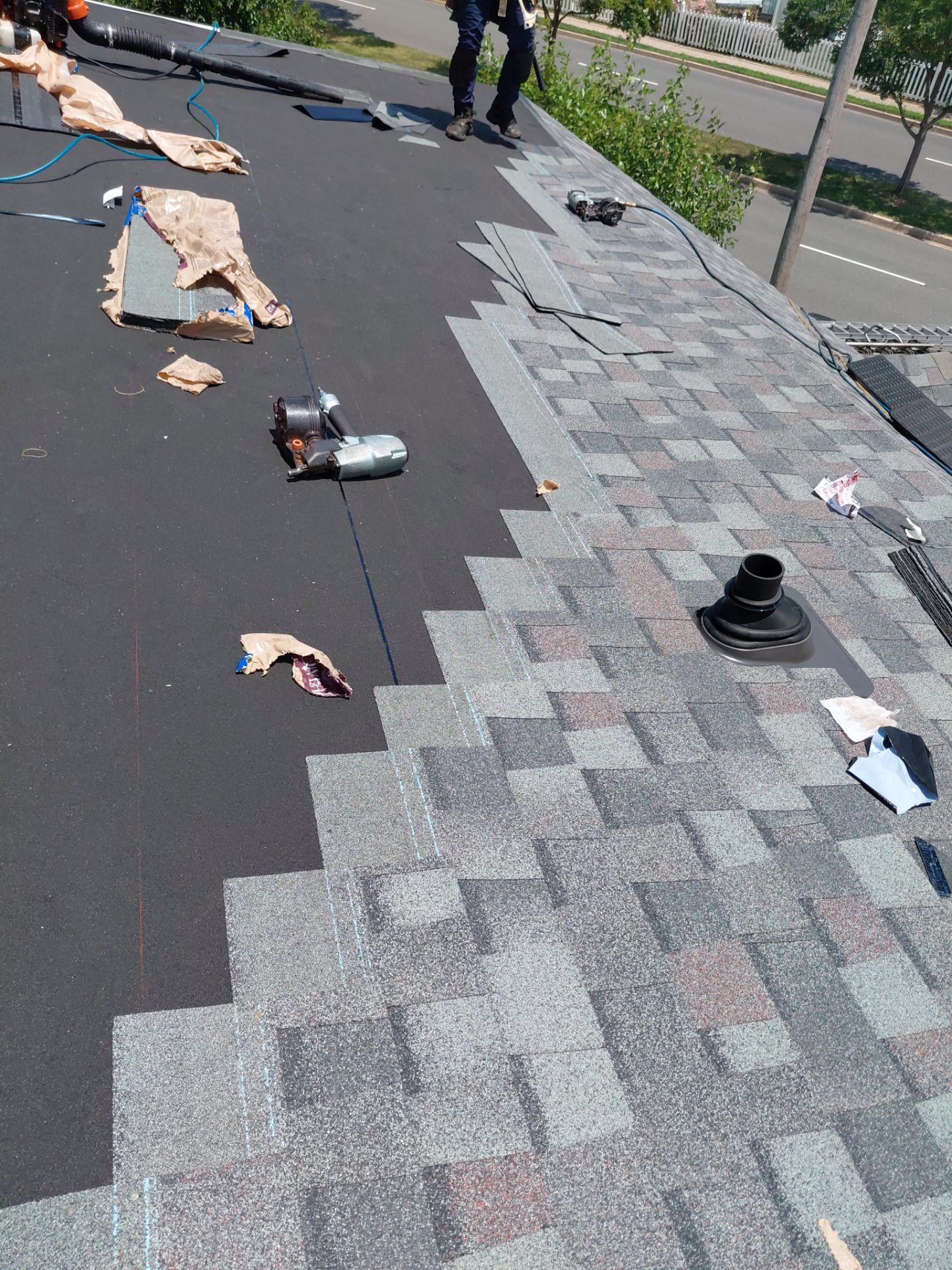 Arlington: Residential Roof Replacement with CertainTeed Landmark PRO in Max Def Colonial Slate by RM Banning, Inc.