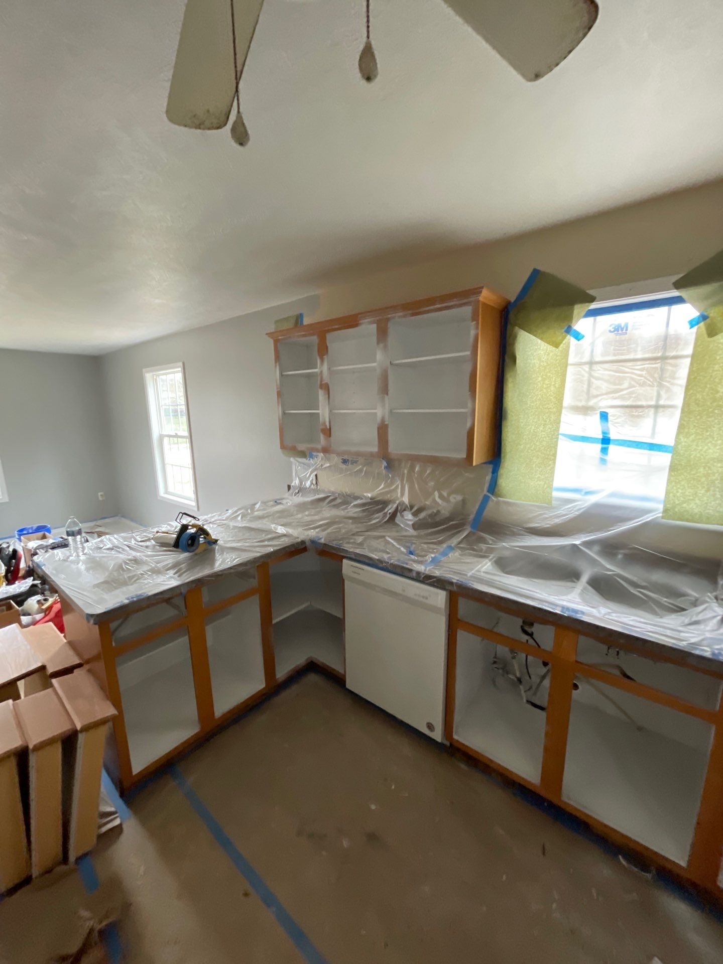Interior Painting using Sherwin Williams Pro-Mar 200 by Callaway Contracting LLC