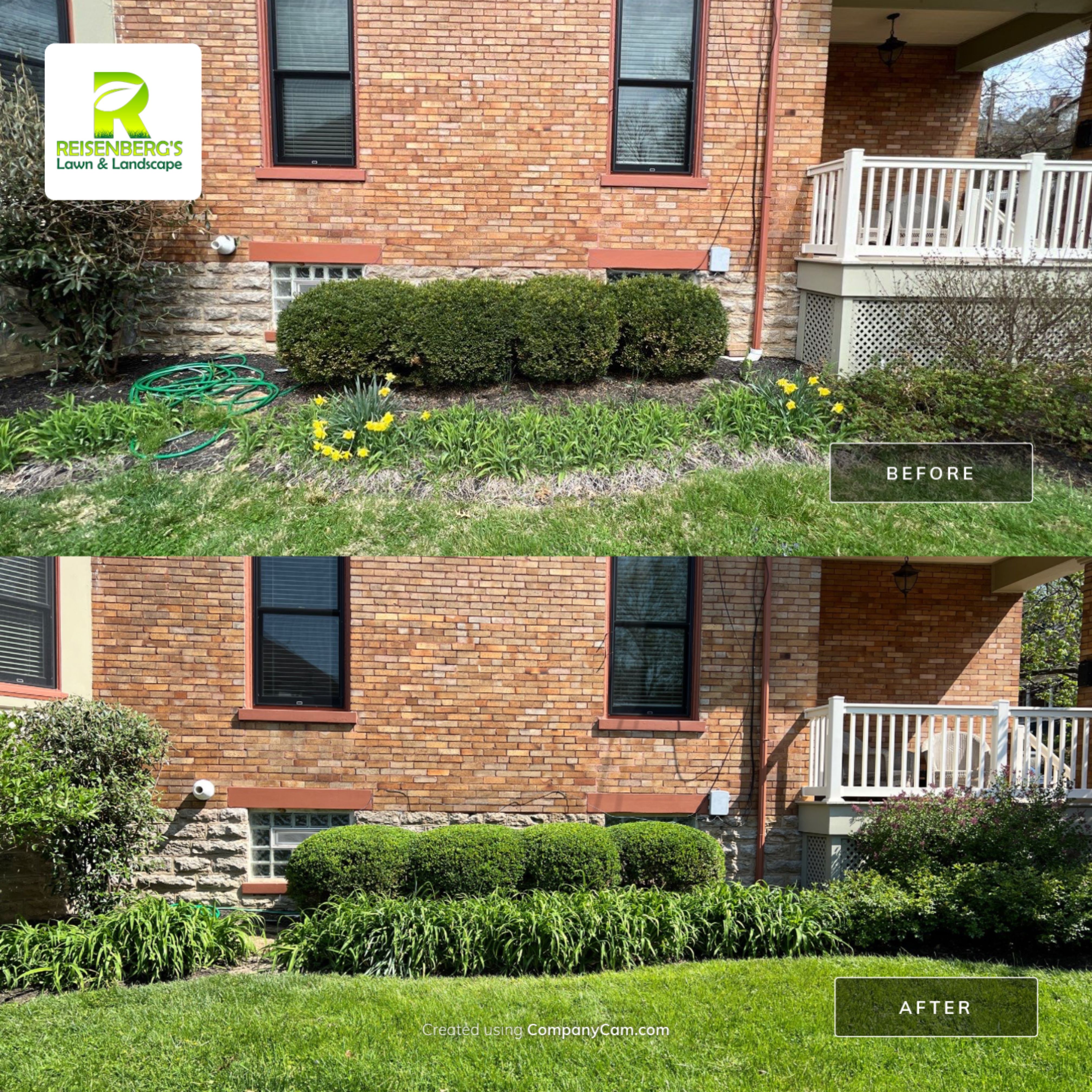 Spring Clean Up, Edge, & Mulch  by Reisenberg’s Lawn & Landscape, LLC