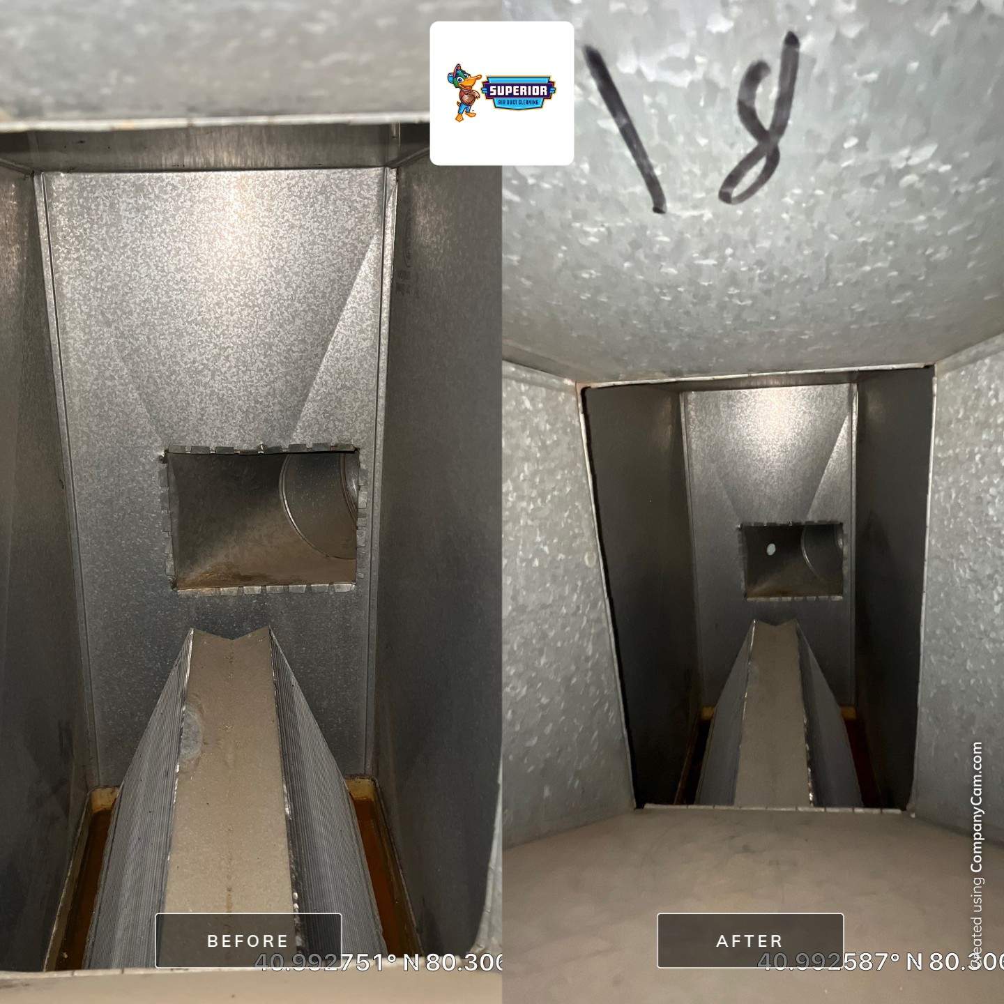 Air Duct Cleaning With a Vacuum Truck in New Castle, PA by Superior Air Duct Cleaning