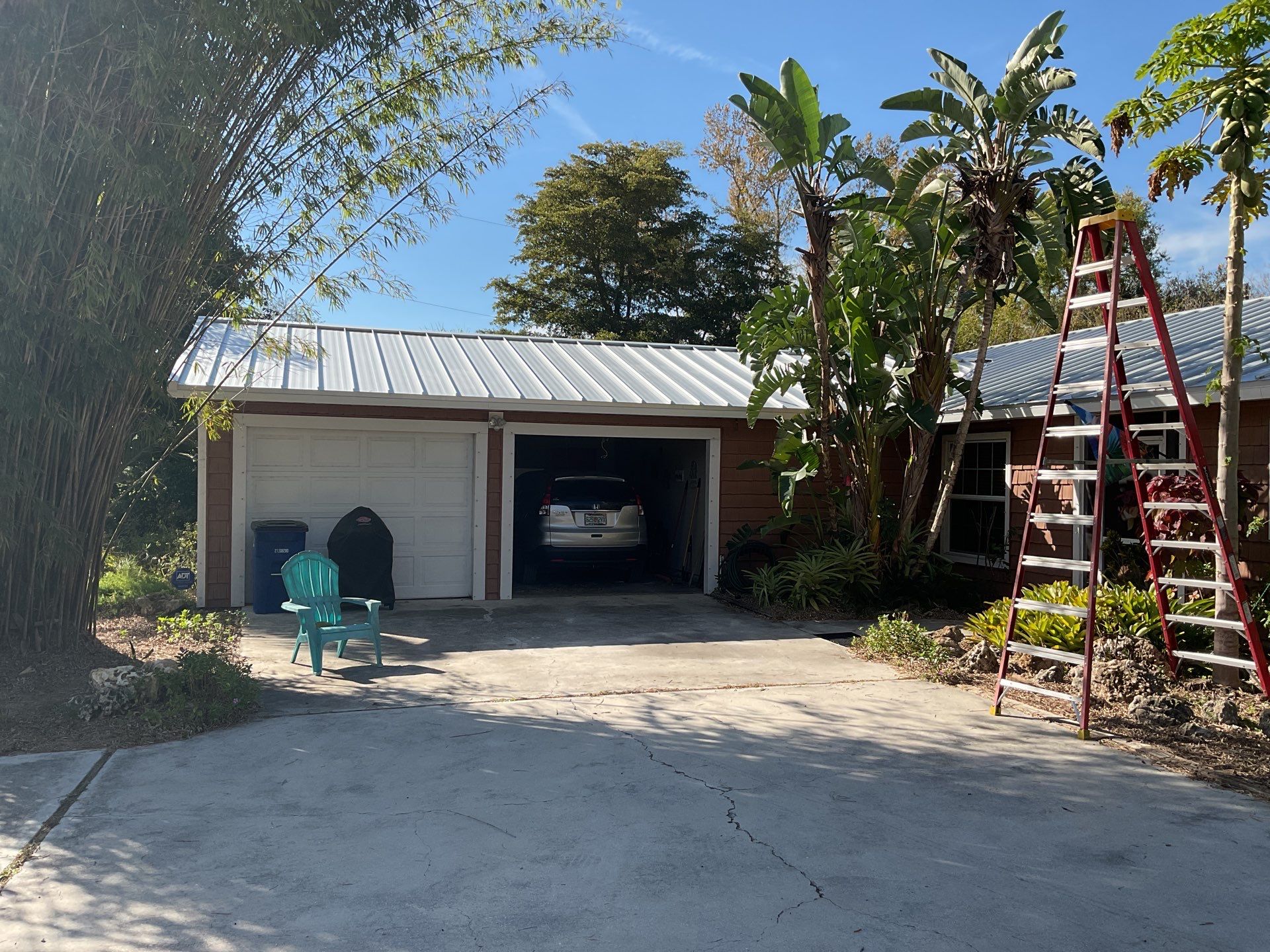Half-Round Aluminum Gutters in North Fort Myers FL by Gutter Professors
