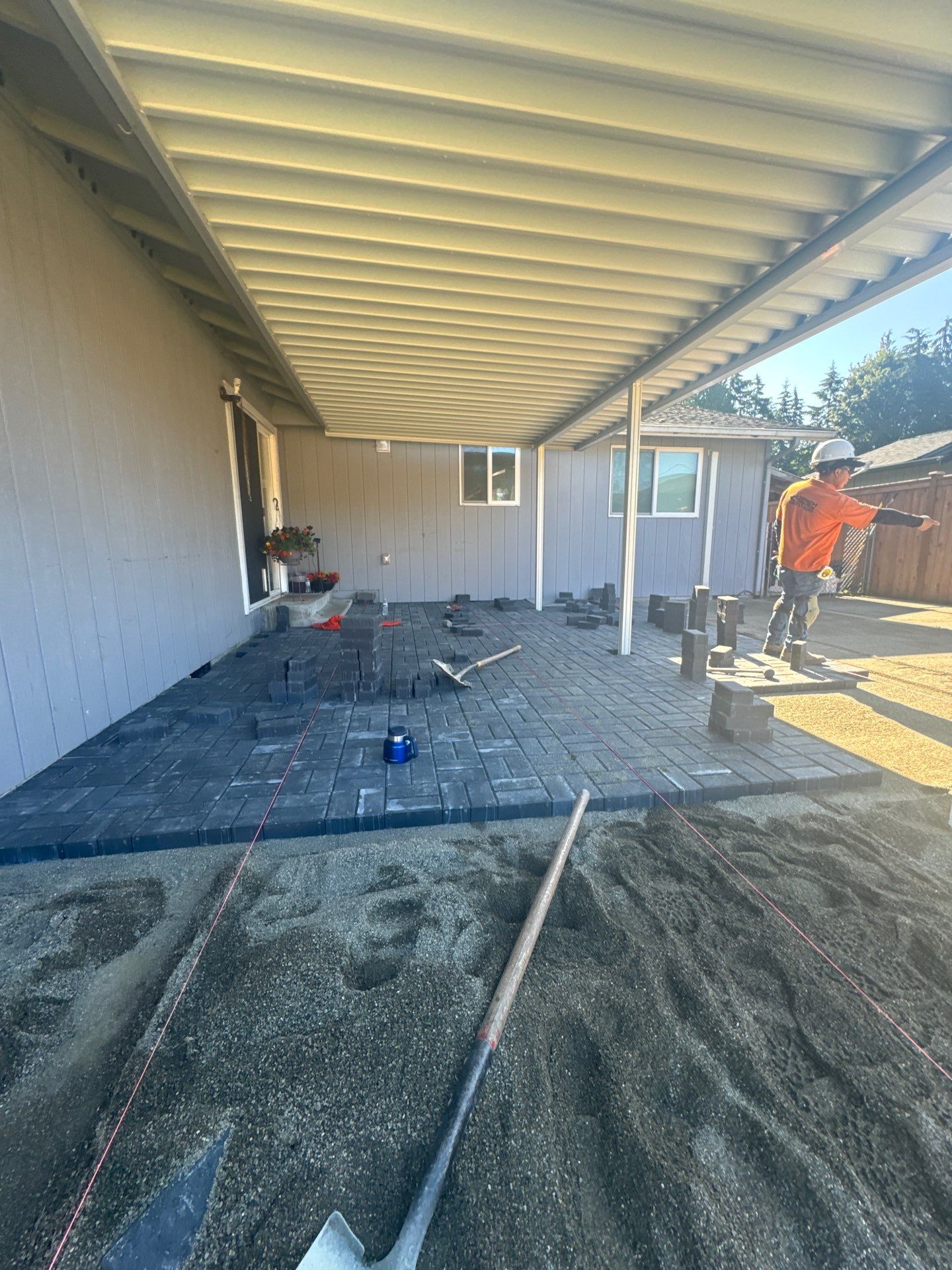 Connie G. Pavers Patio and Gravel Driveway by Jireh Asphalt & Concrete Inc 