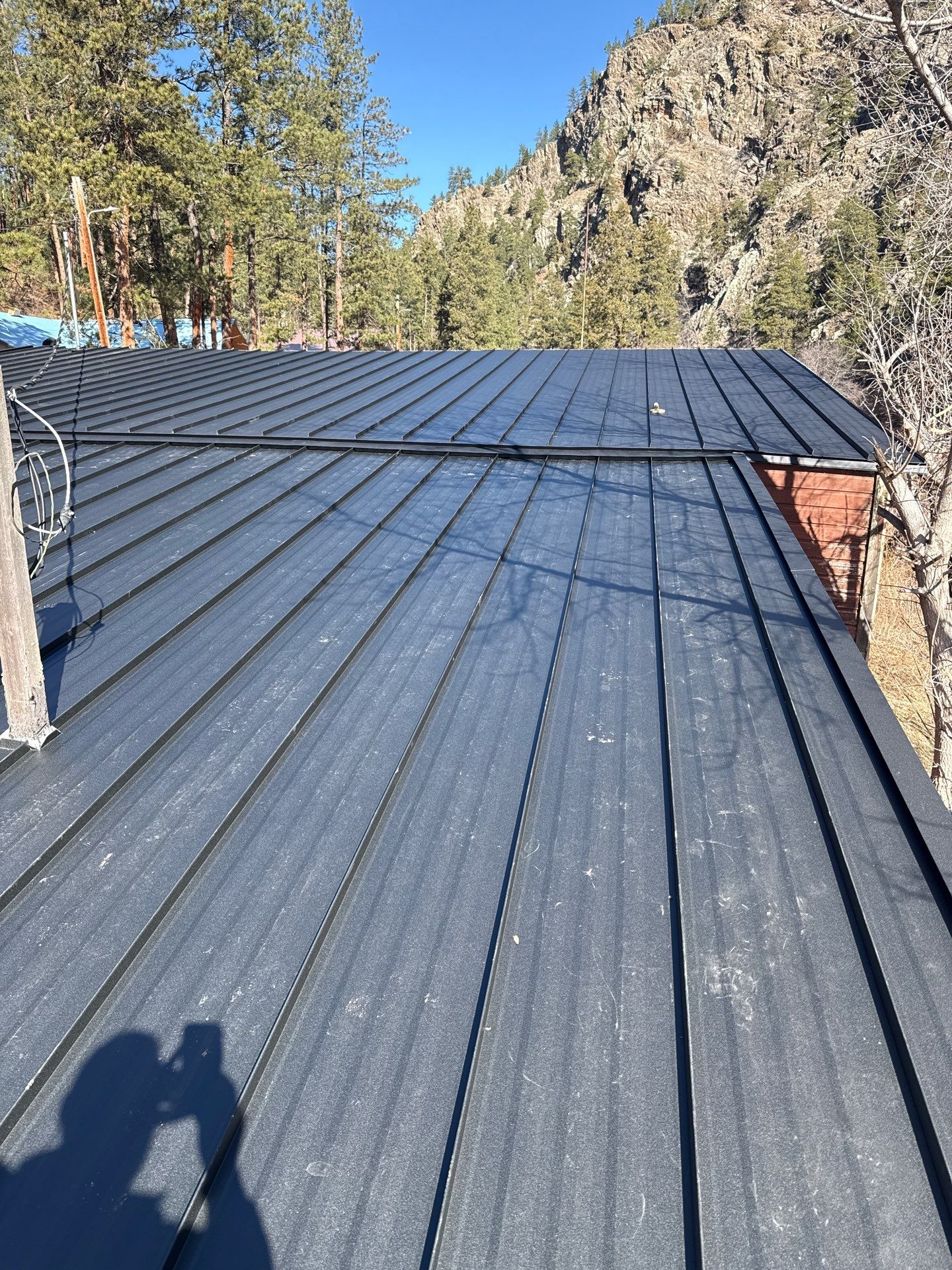 Residential Roofing Installation using Steel Roofing by Weather-Tite Exteriors LLC