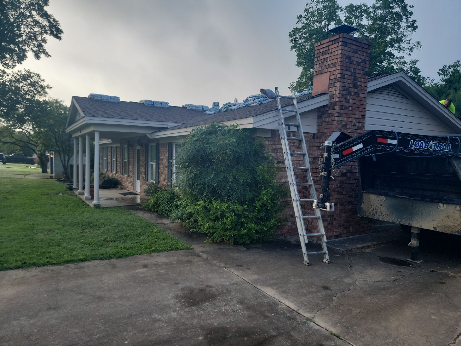 Hail Damage Restored & Upgraded to Class 4 Protection by Action Exteriors Austin