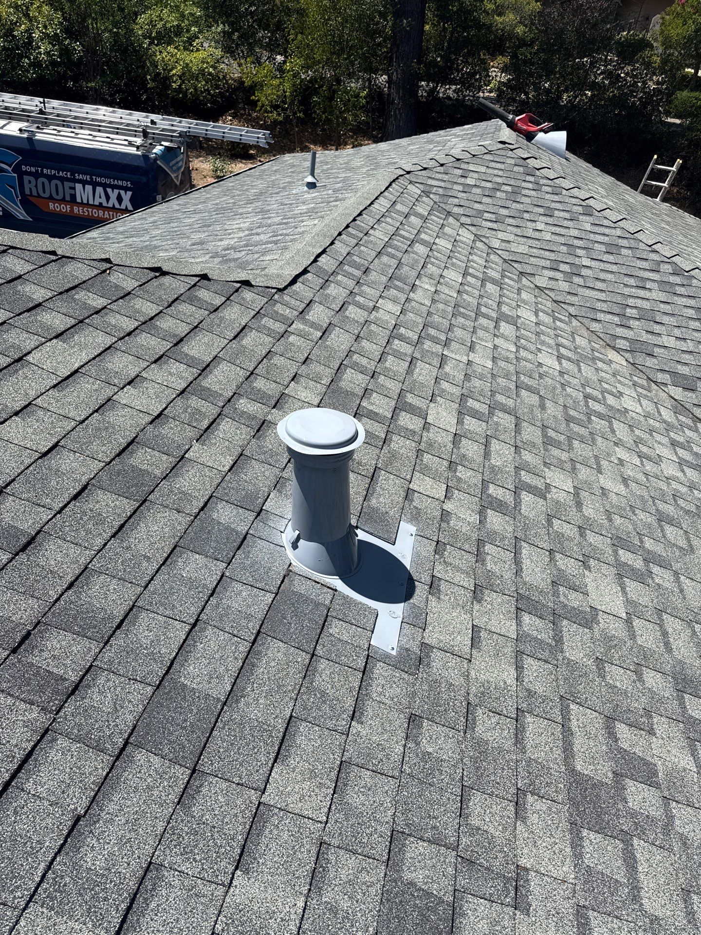 Roof Rejuvenation using Roof Maxx Treatment by Roof Maxx of Folsom