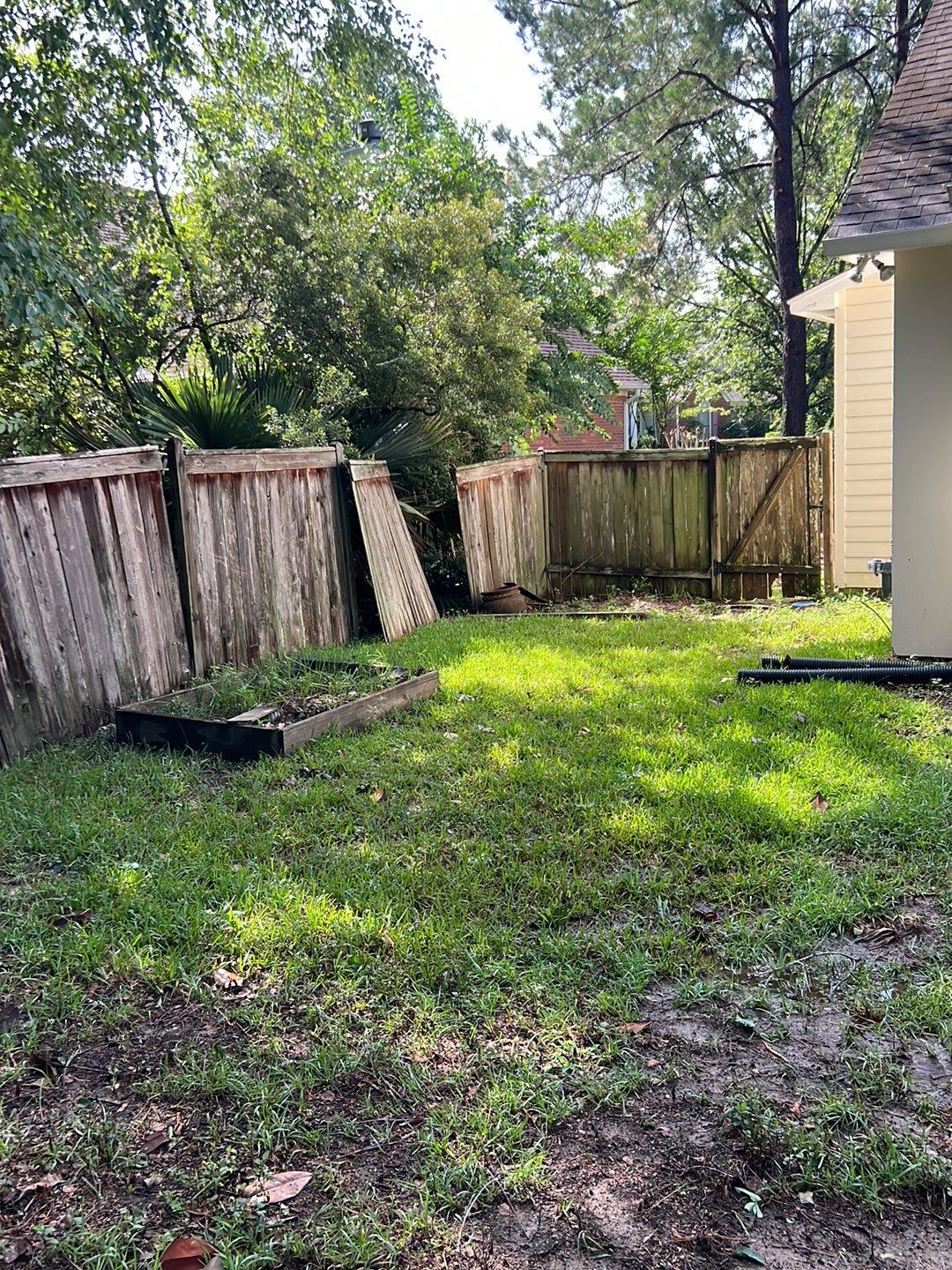 6ft Cedar Good Neighbor Fence by Roberson Construction LLC