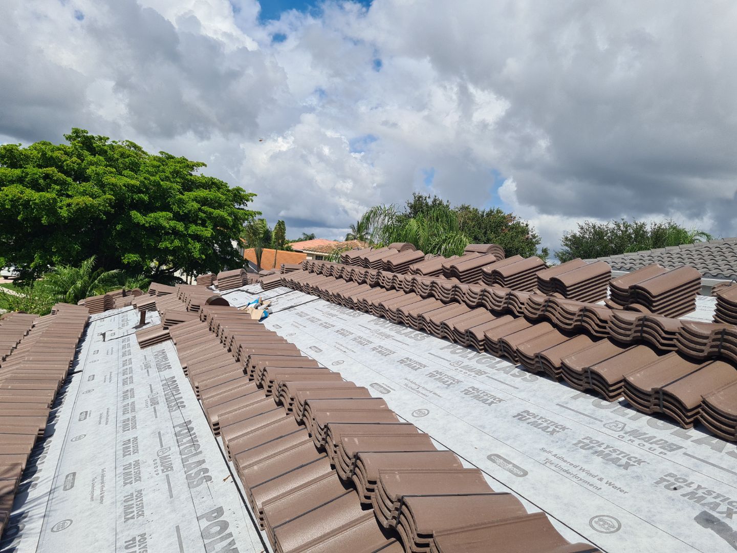 Residential Roofing Installation using WestLake Roofing Tile by BLUES BROTHERS ROOFING