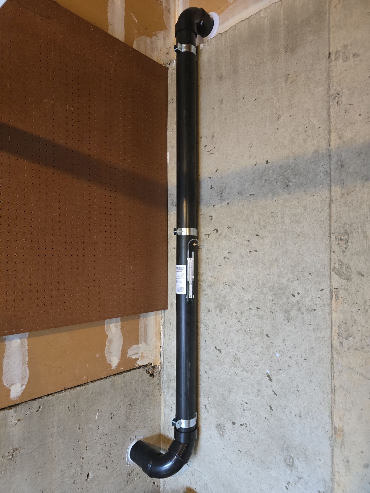 Sub Slab Radon Mitigation System by JustRadon.Com