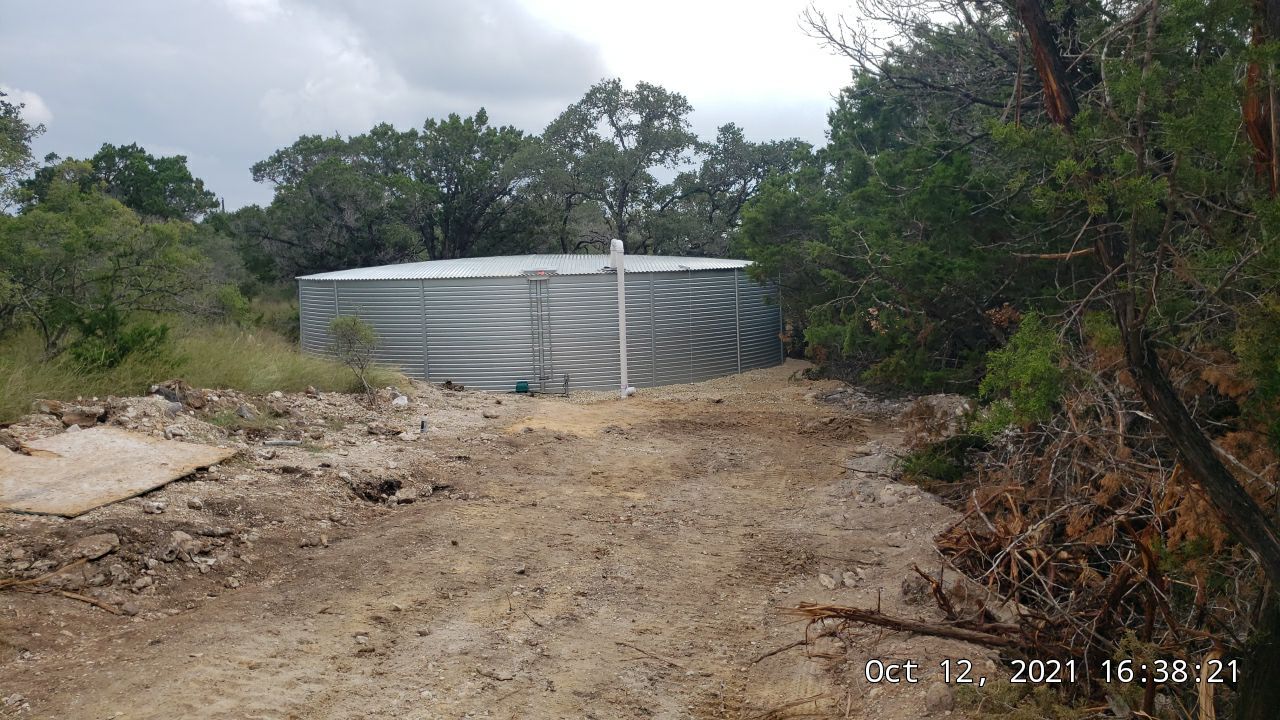 Major Addition using Pioneer XLR 30/2 ZN - 40K water tank by Hill Country Rain Water