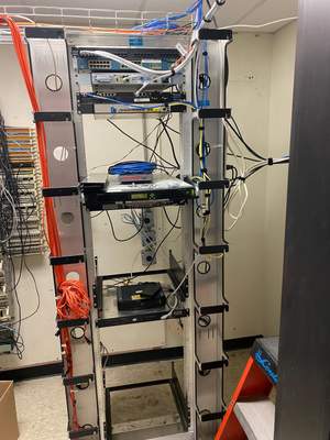 Structured cabling installation by CimaSolutions
