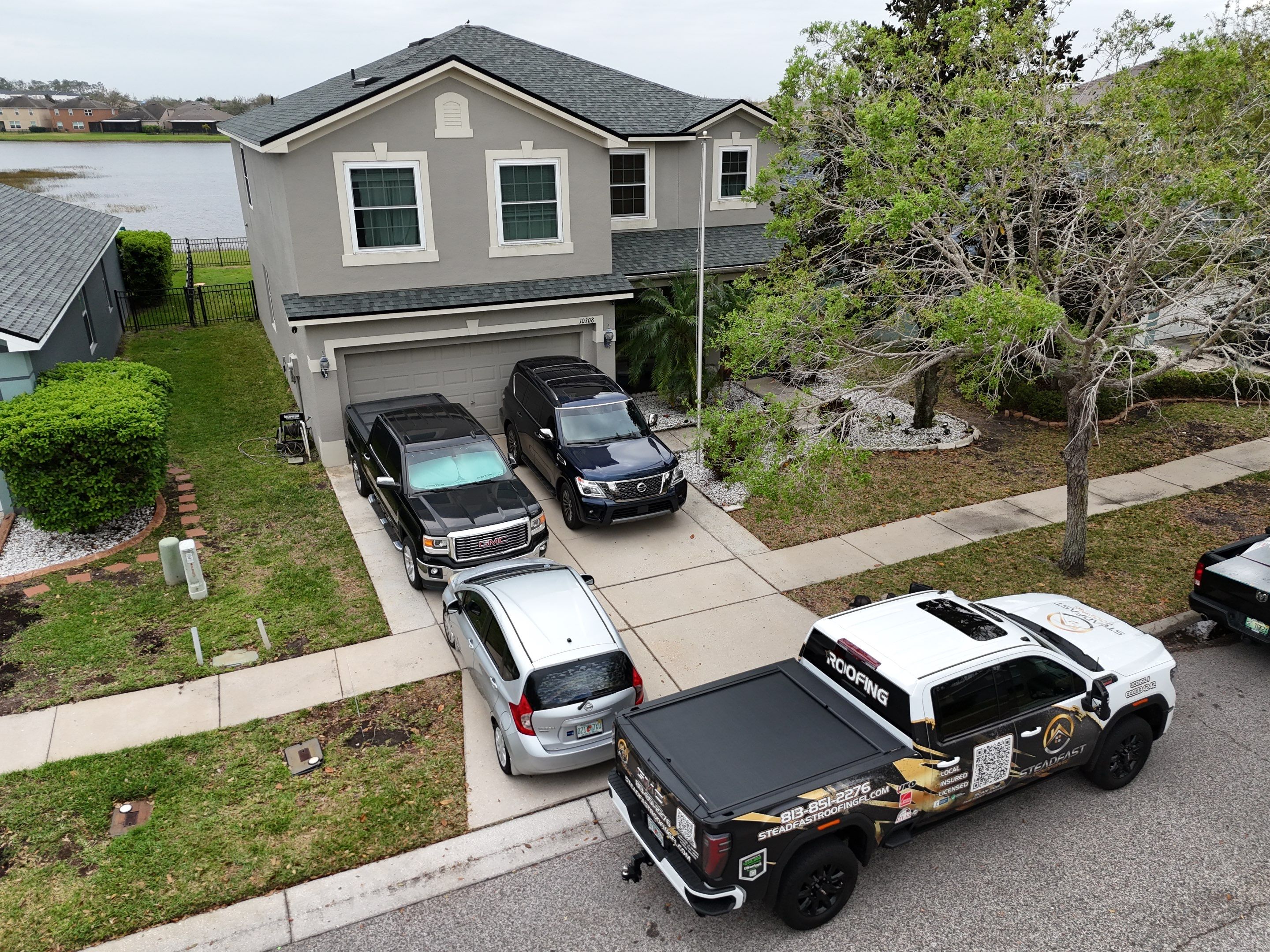 Roof Replacement in Ruskin, FL. by Steadfast Roofing