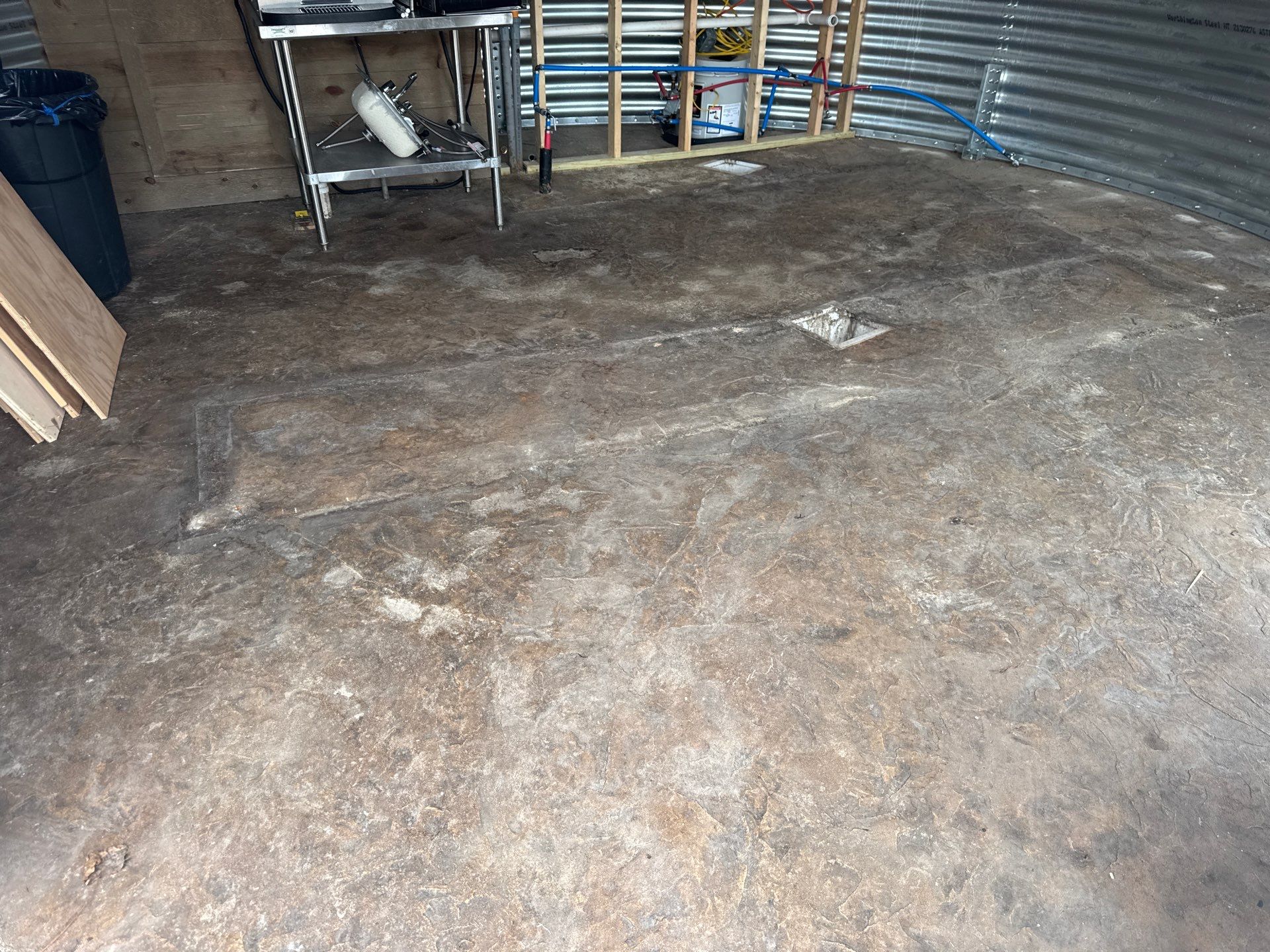 Epoxy floor coatings throughout multiple Farm Buildings!! by Gordon Painting
