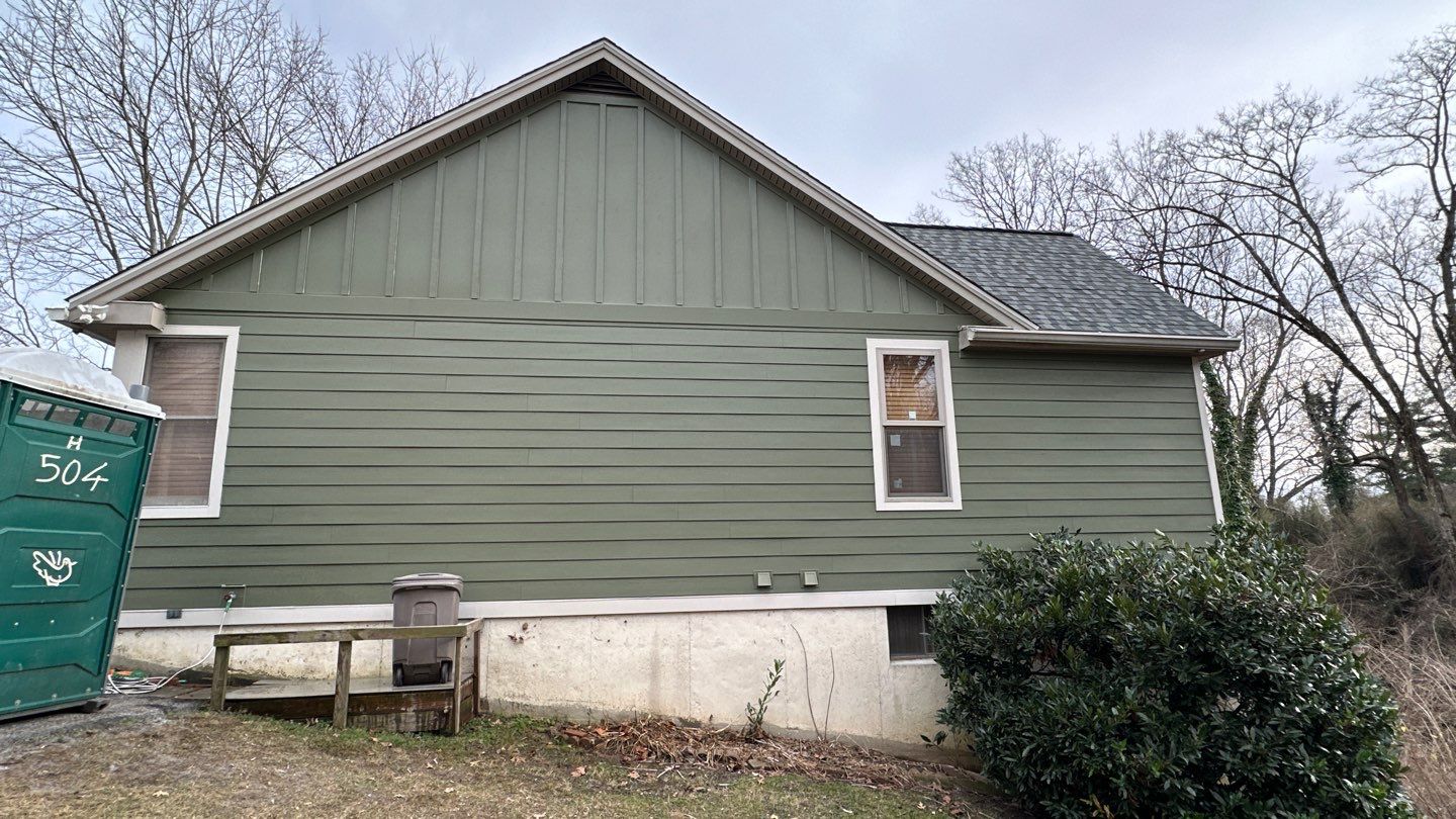 Siding Installation using JH Batten Smooth by ExteriorPros