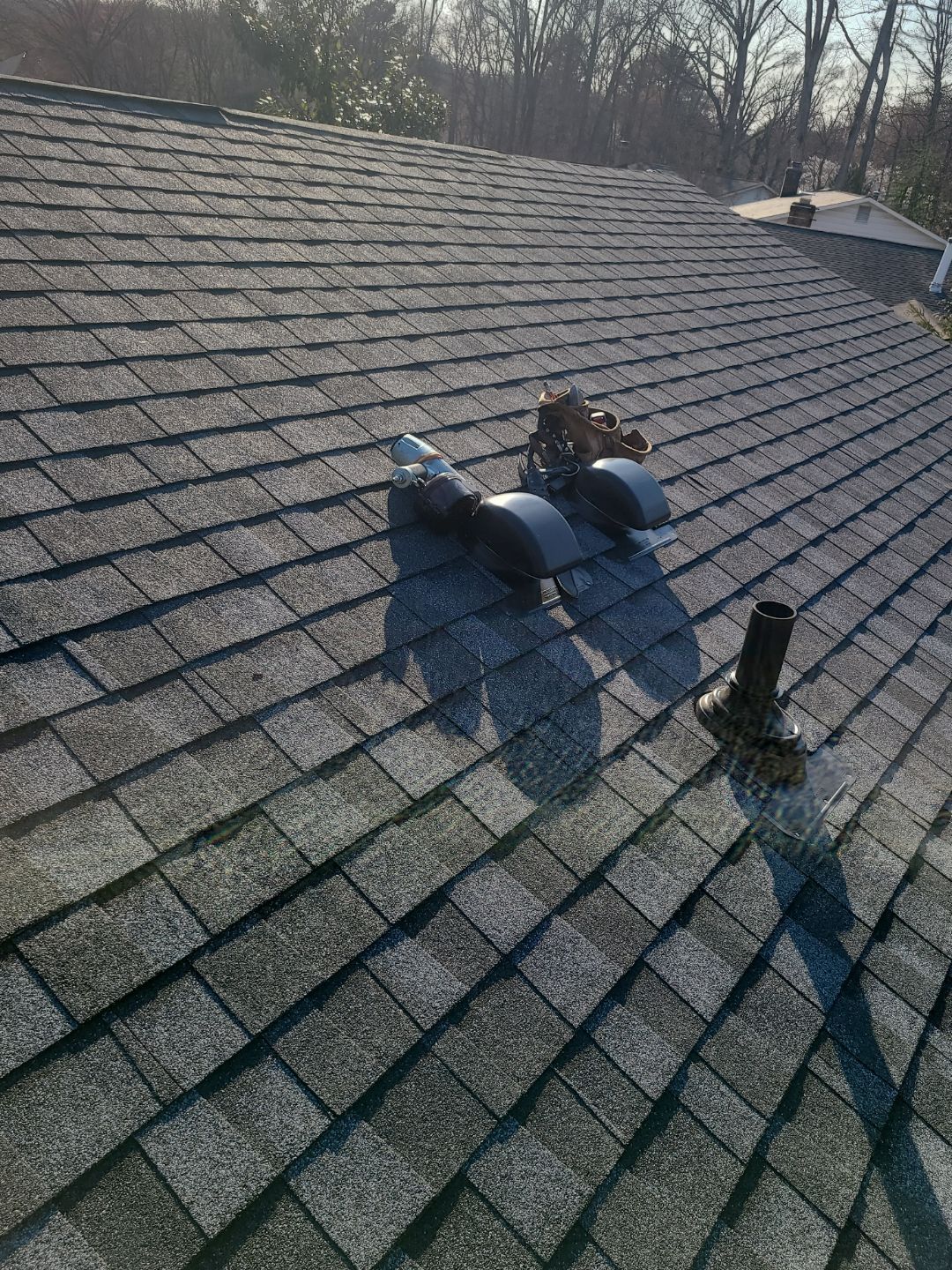 Springfield CertainTeed Landmark Pro Roof in Max Def Pewter by RM Banning, Inc.