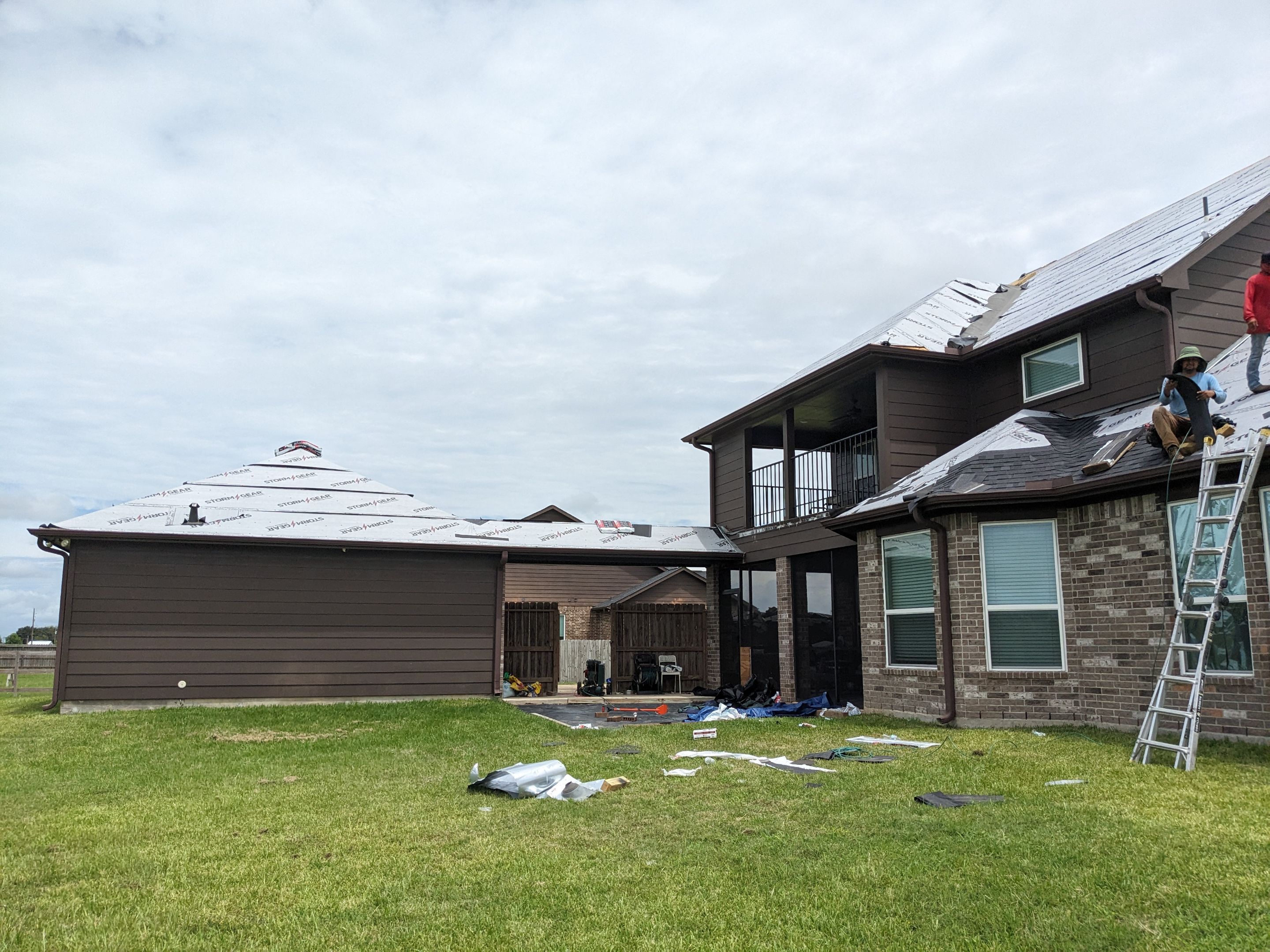 Project in Needville by Roof Guard And Construction