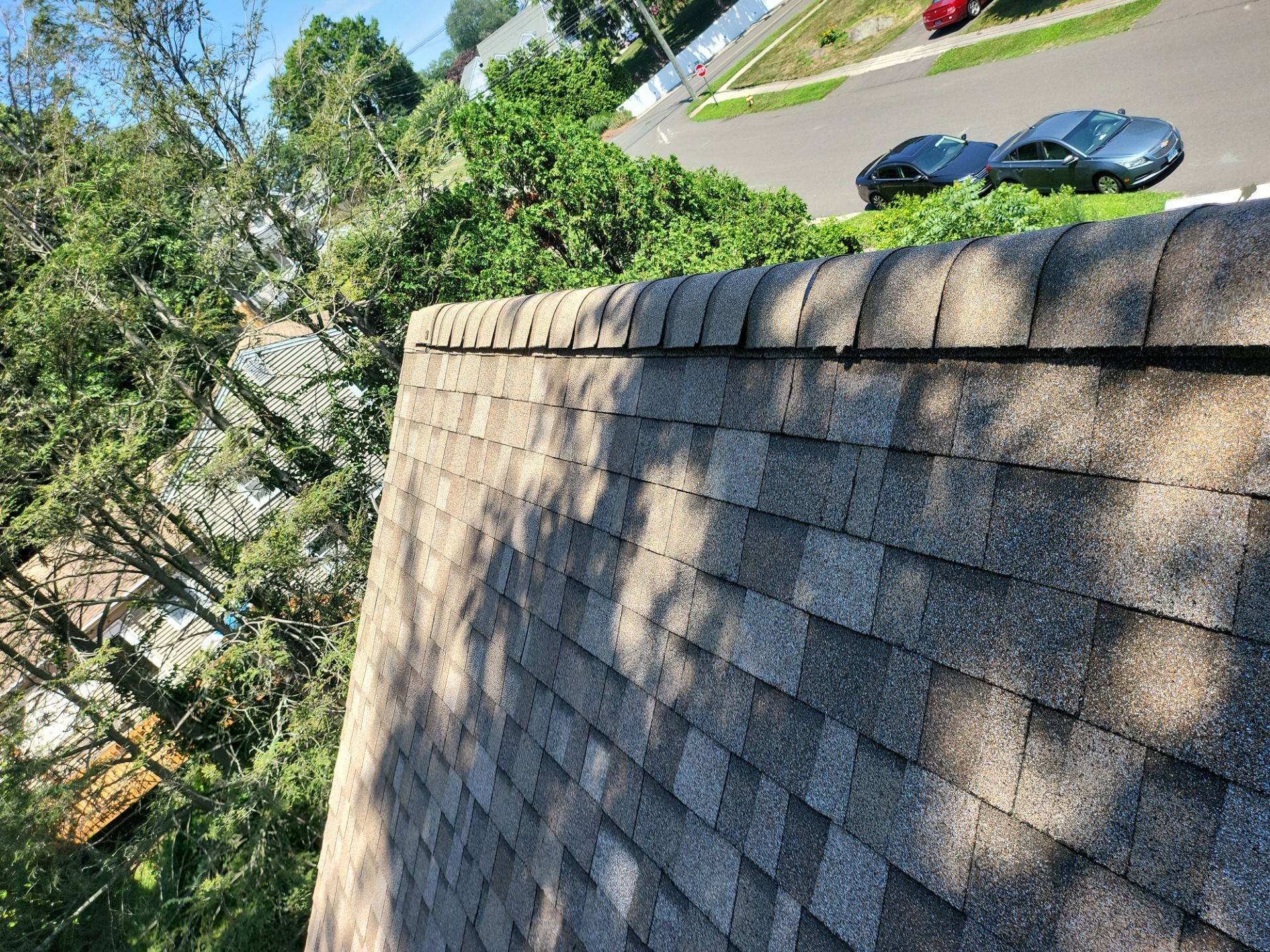 Residential Roofing Installation using Owens Corning Duration Sand Castle by A Plus Exterior