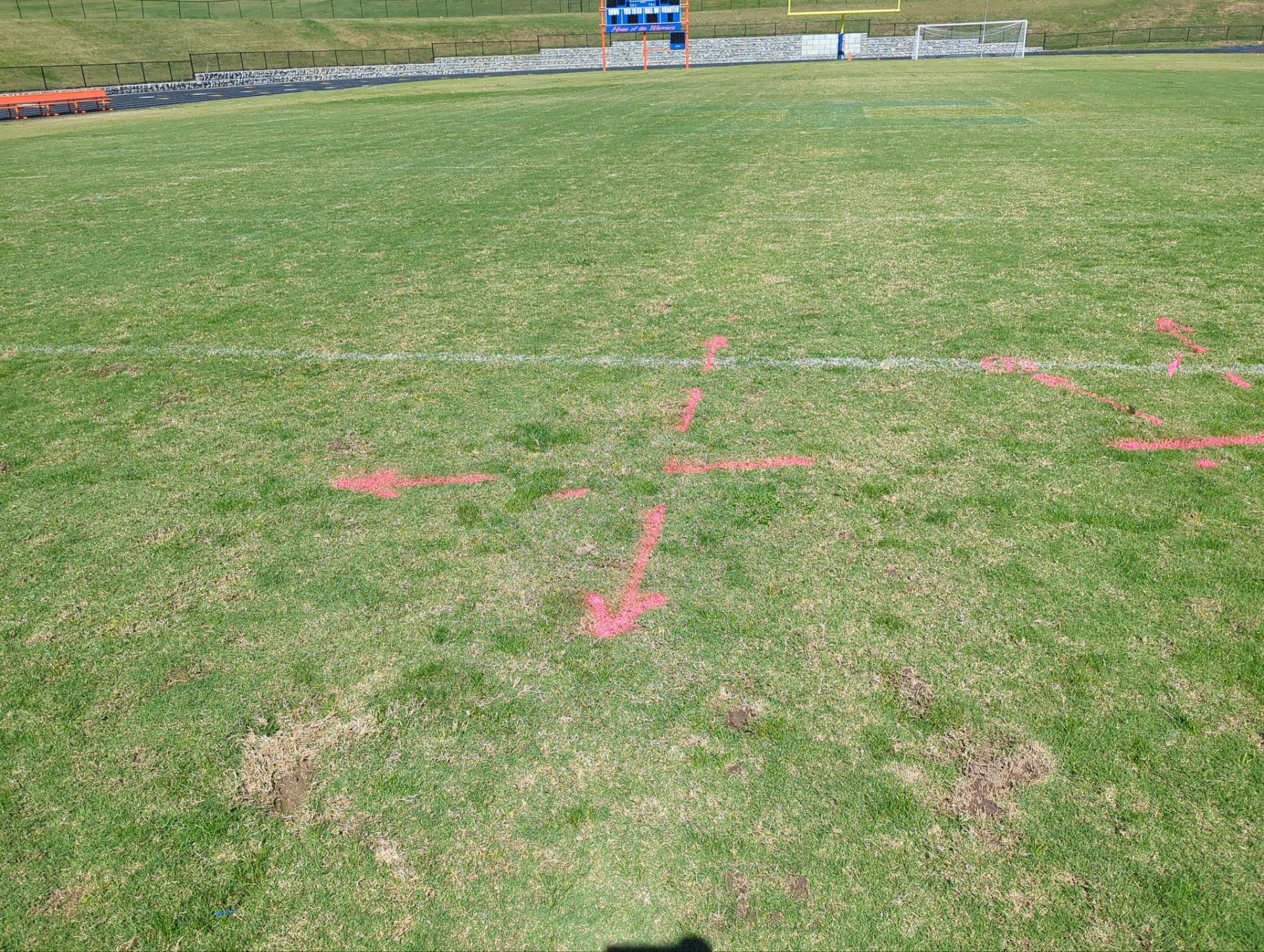 Football Field - Utility Locate and GPR Investigation by Alsip Locating Service, LLC