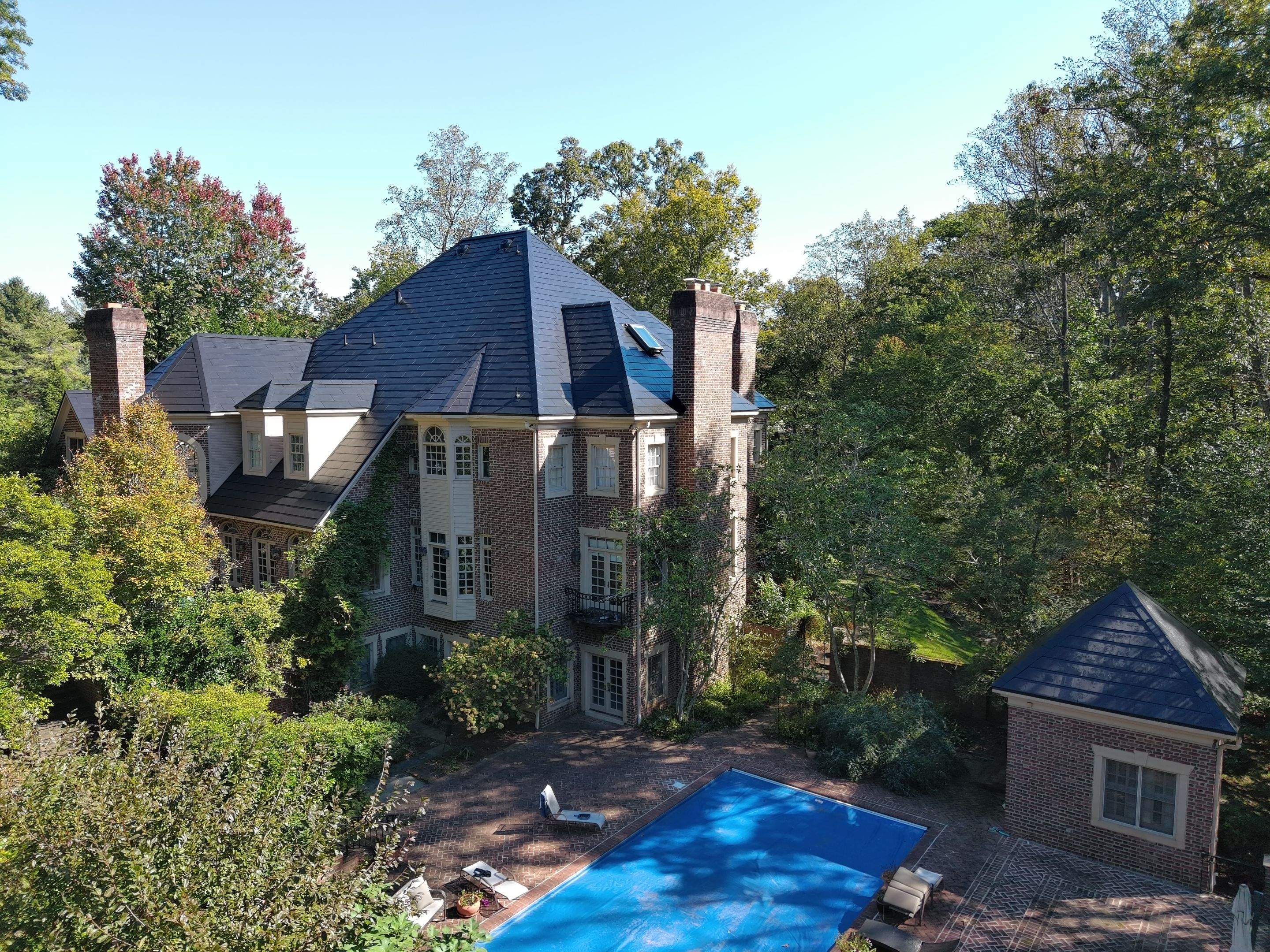 Extravagant Tesla Solar Roof in Maryland by American Home Contractors