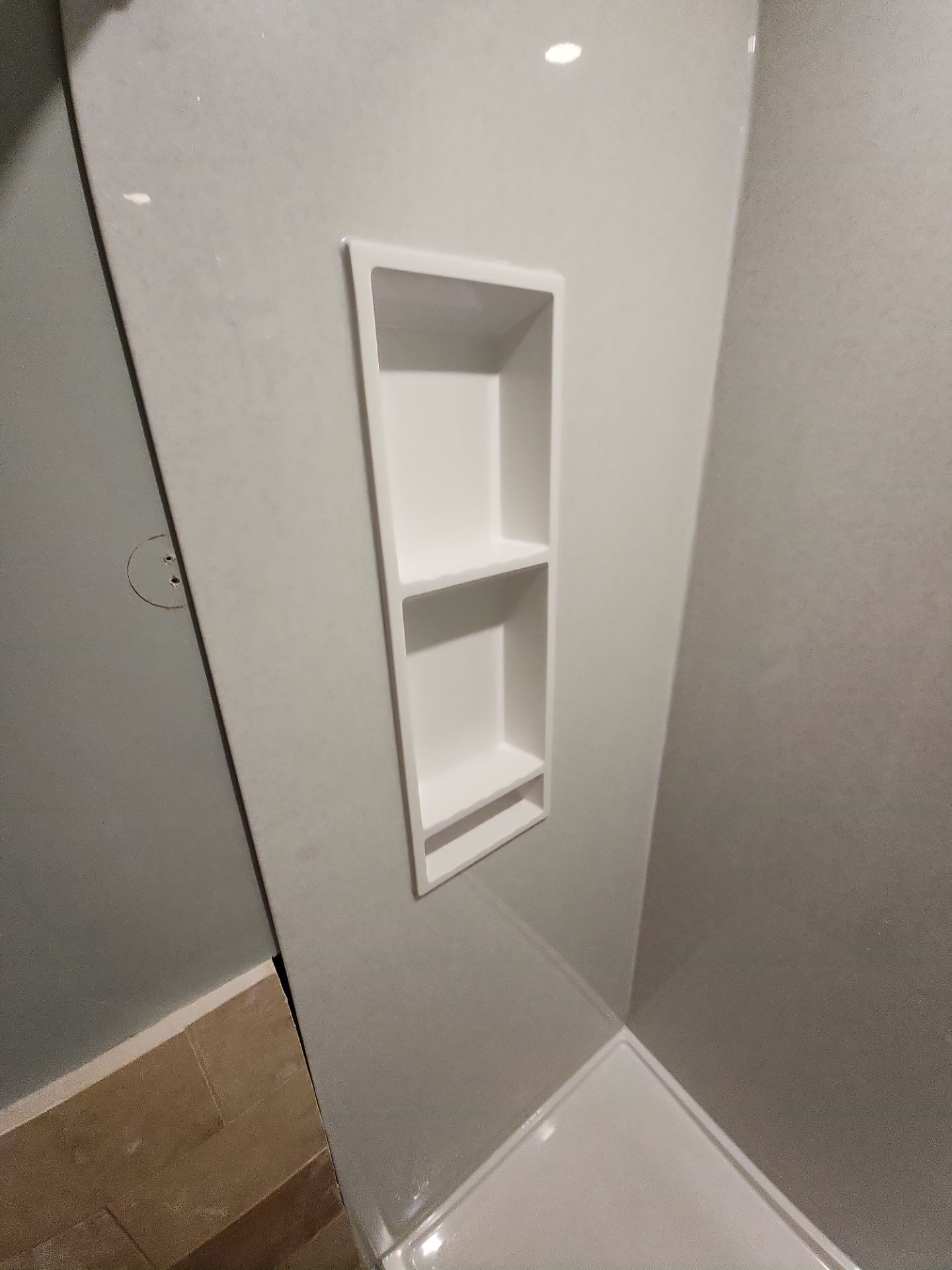 Bathroom Remodel using Onyx by The Shower Company