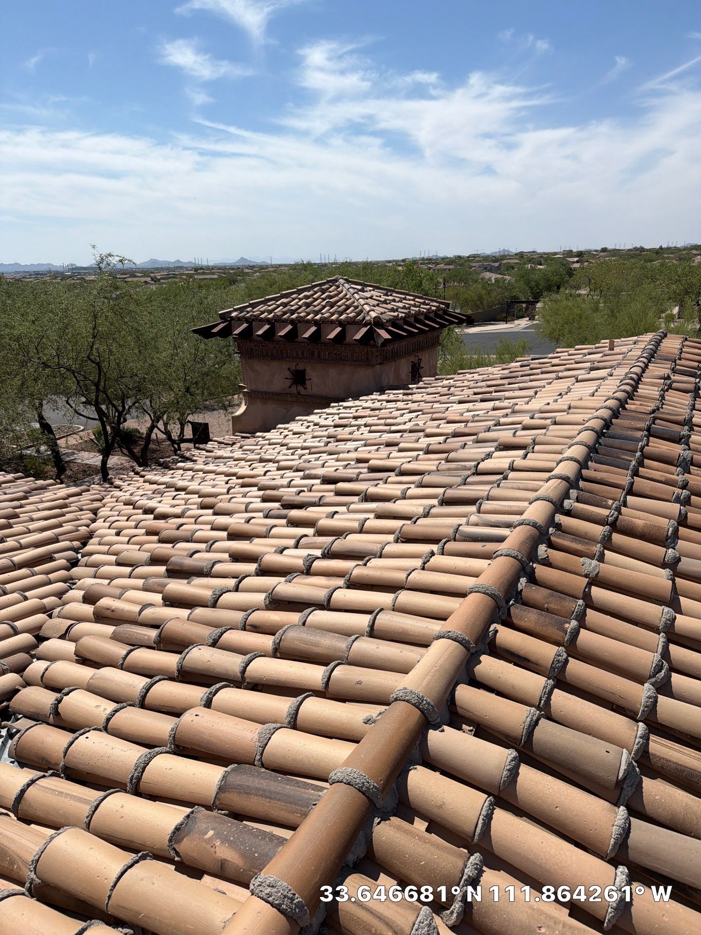 Project in Scottsdale, AZ by Saint Roofing