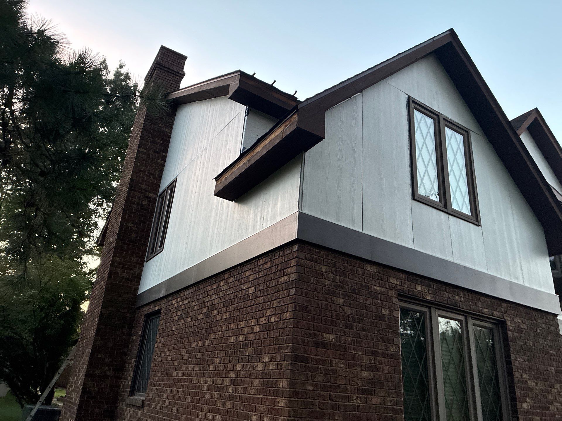 James Hardie Tudor Home Renovation by Ideal Siding Pittsburgh