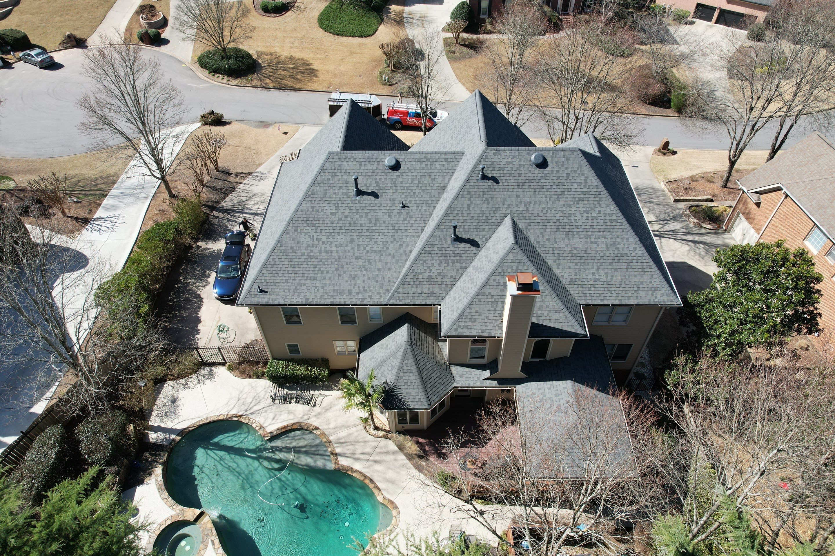 Duration TruDef Williamsburg Gray Residential Roofing Installation by Inspector Roofing and Restoration