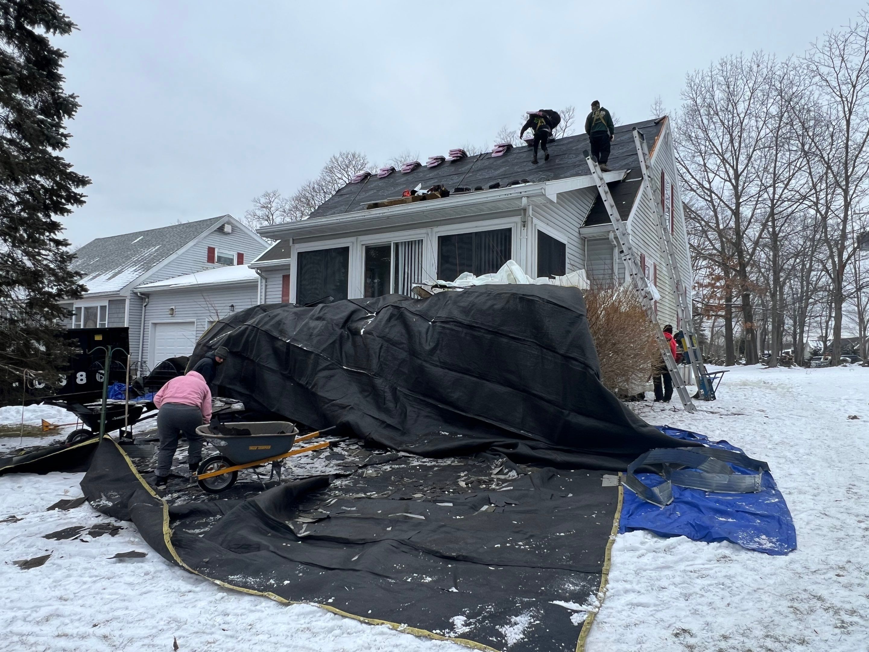 New Roof in Seabrook New Hampshire by Tall pine roofing