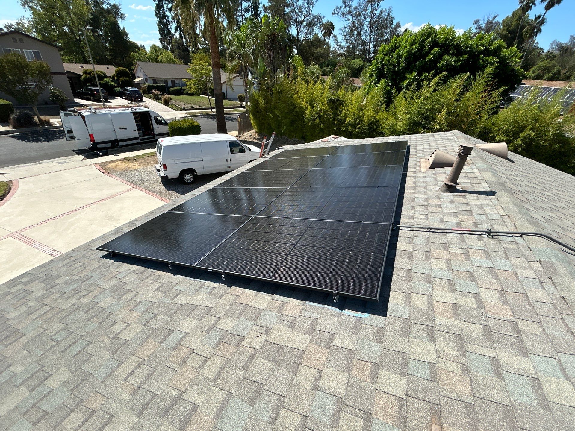 Los Angeles Residential Solar and Enphase Battery Storage Installation by AWS Solar