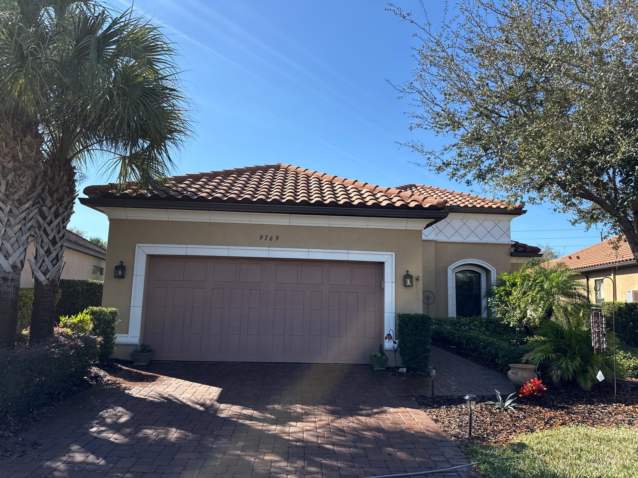 Barrel Tile Roof Cleaning – Artisan Lakes, Palmetto, FL by Sunshine AquaWash
