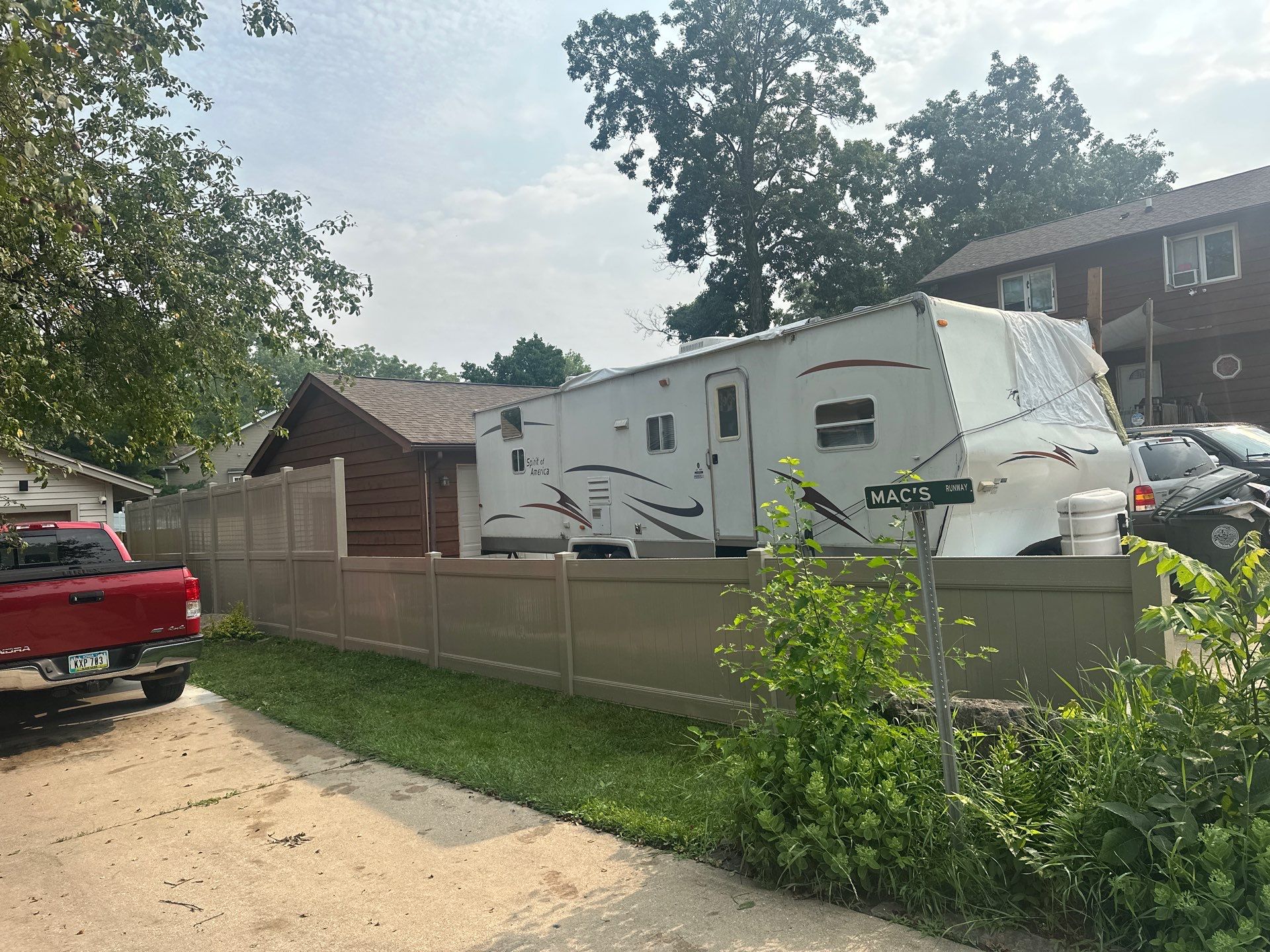 Project in Waterloo by Perfect Picket Fence and Stain