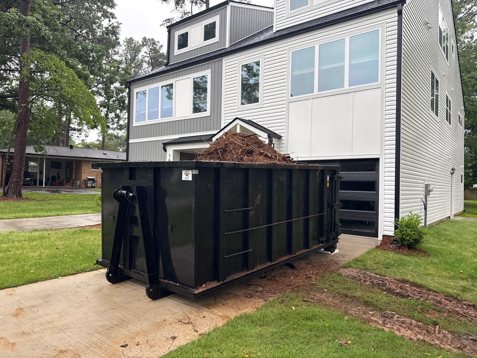 Project in Charlotte by Badger Hauling