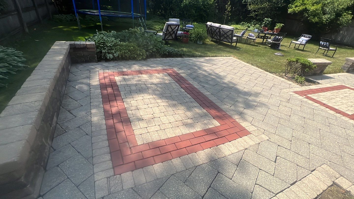 Brick paver clean, sand and seal.  using Surebond SB-1300 by Northern Power Washing LLC.