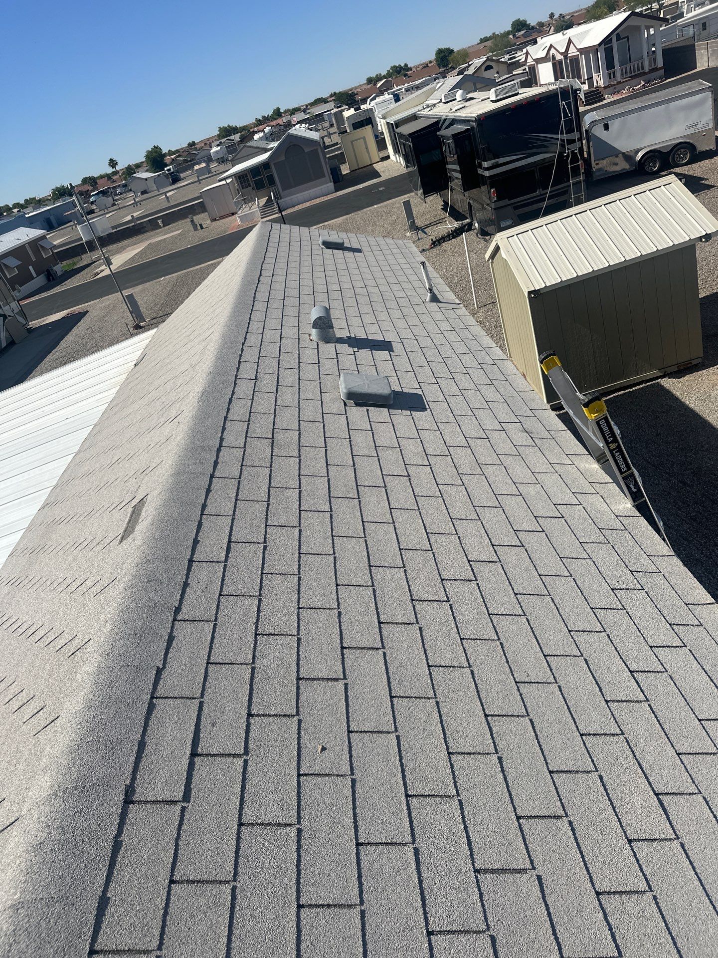 Silver Birch Shingles by Reimagine Roofing