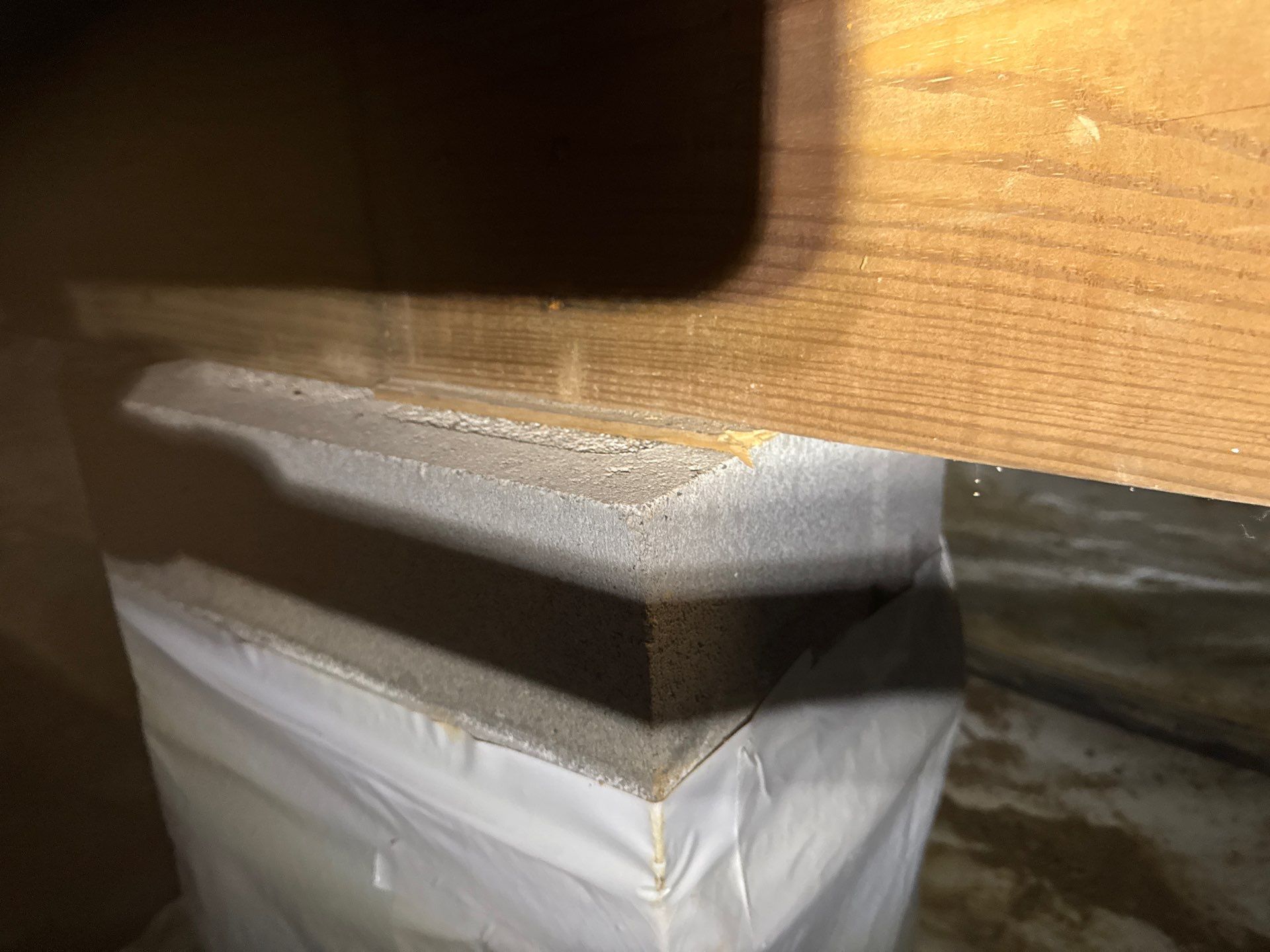 Project in Williamsburg by Patriot Crawl Space Repairs