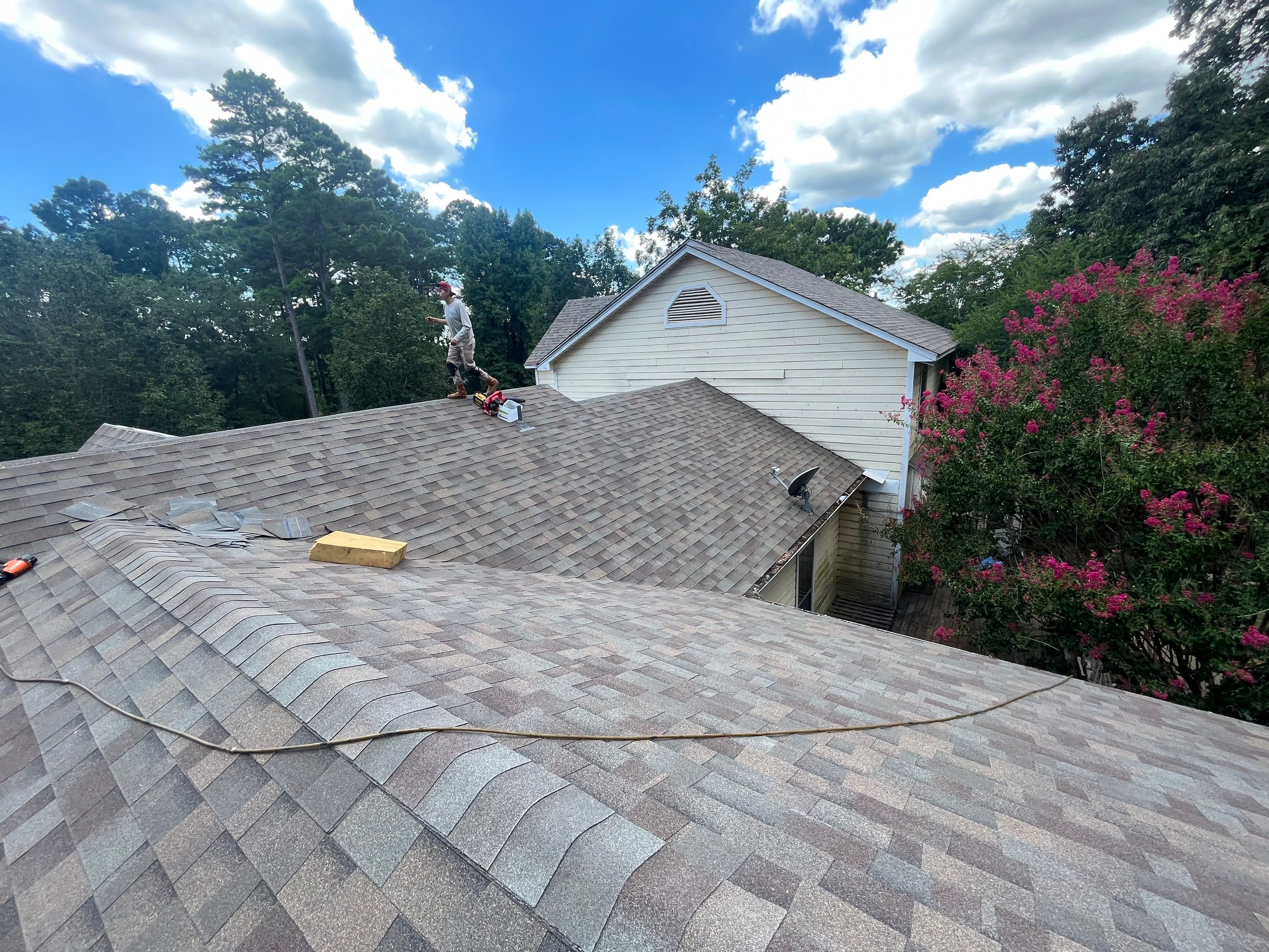 Storm Restoration Reroof: 40 Year Impact Rated Architectural Shingle by Hostetler Roofing