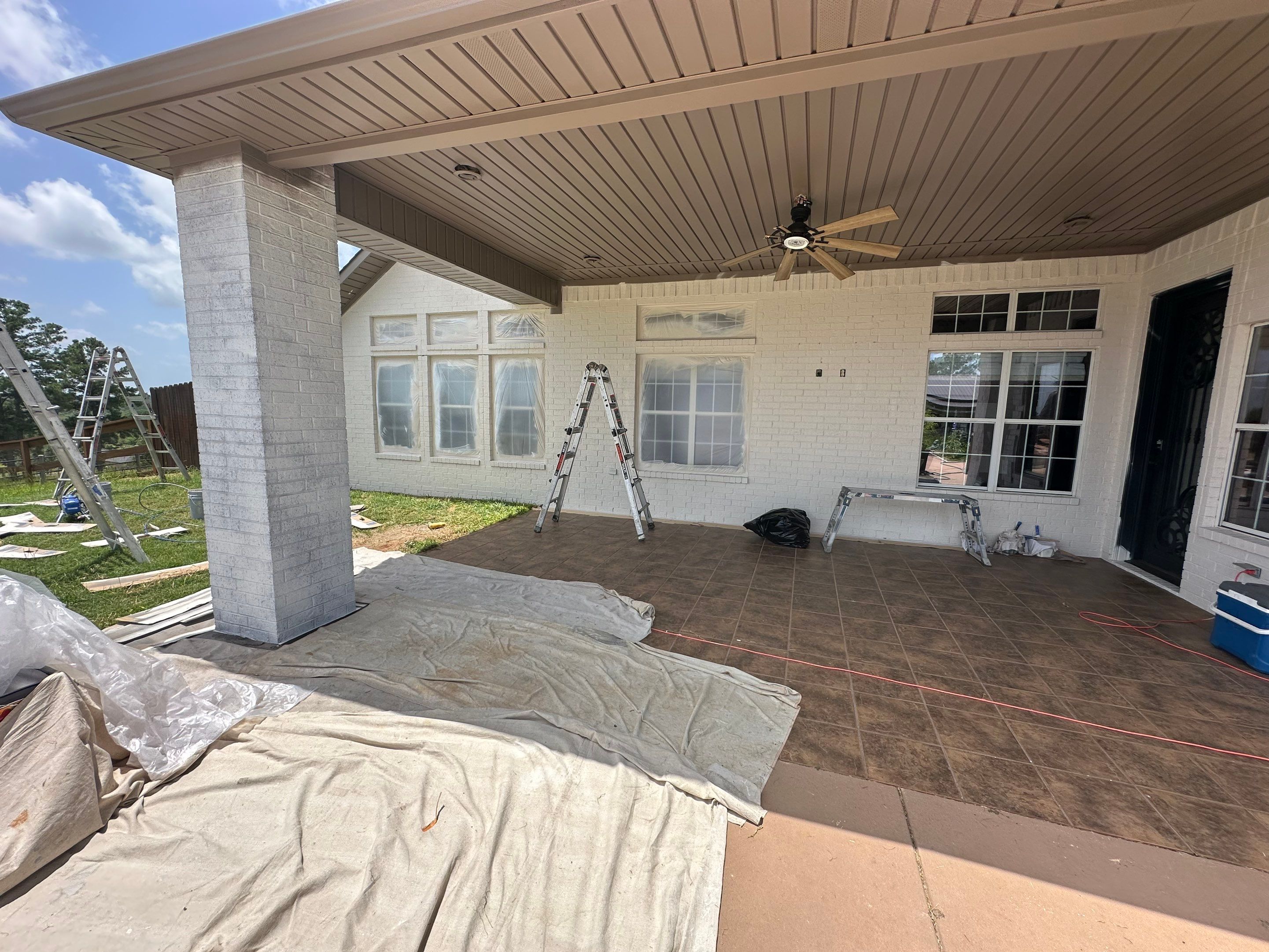 Exterior Transformation in Troup Texas by Quality Coats Painting