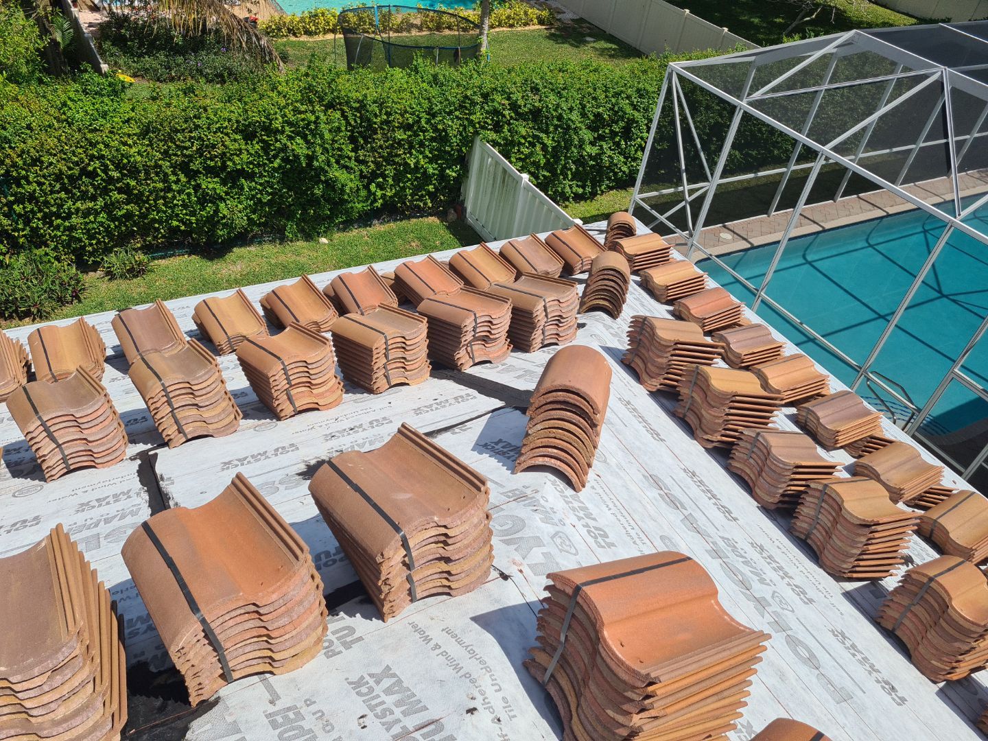 Residential Roofing Installation using Eagle Roofing Tile by BLUES BROTHERS ROOFING