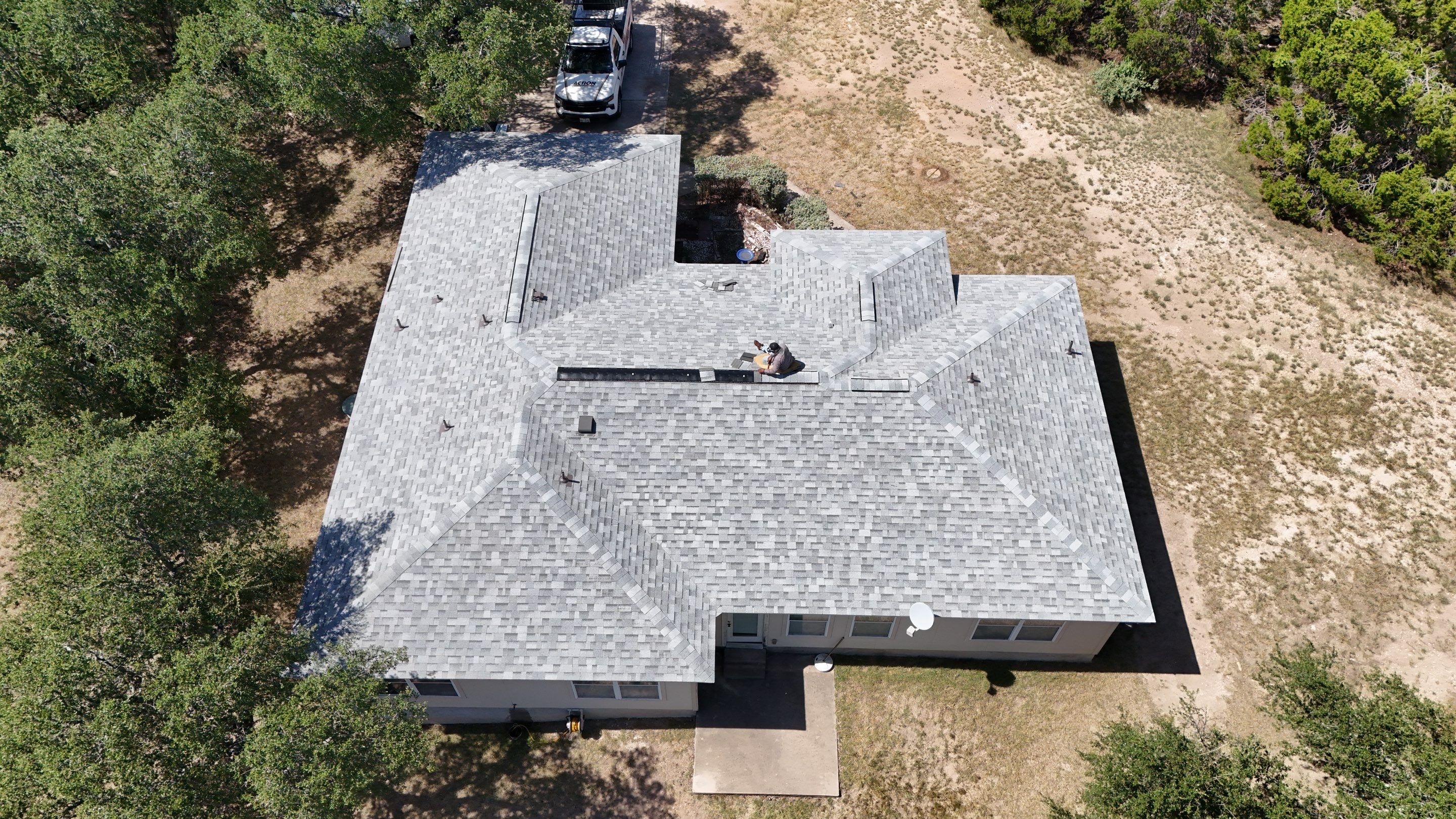 Storm Damage Restored & Upgraded by Action Exteriors Austin