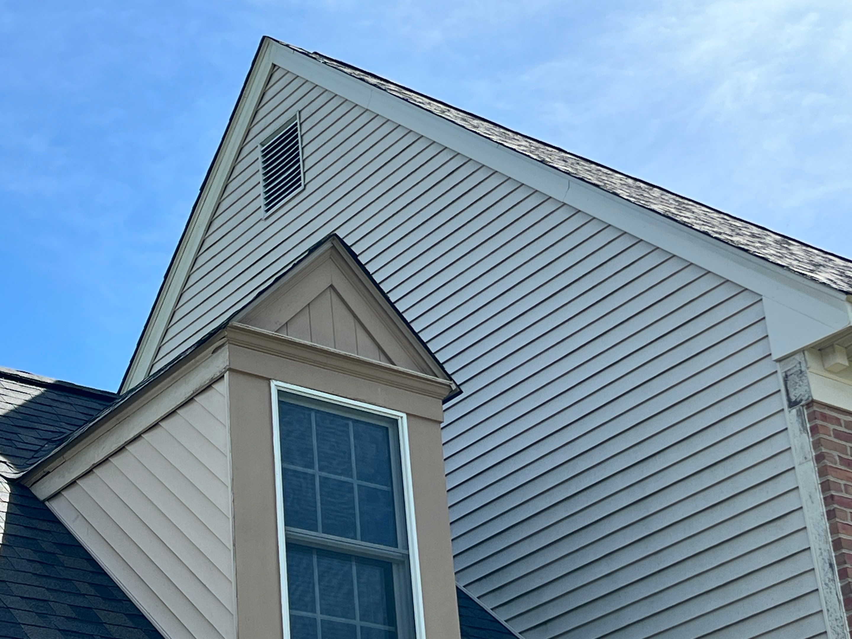 Asphalt Shingle Roof Replacement and Chimney Flashing in Salisbury by First Chesapeake Roofing