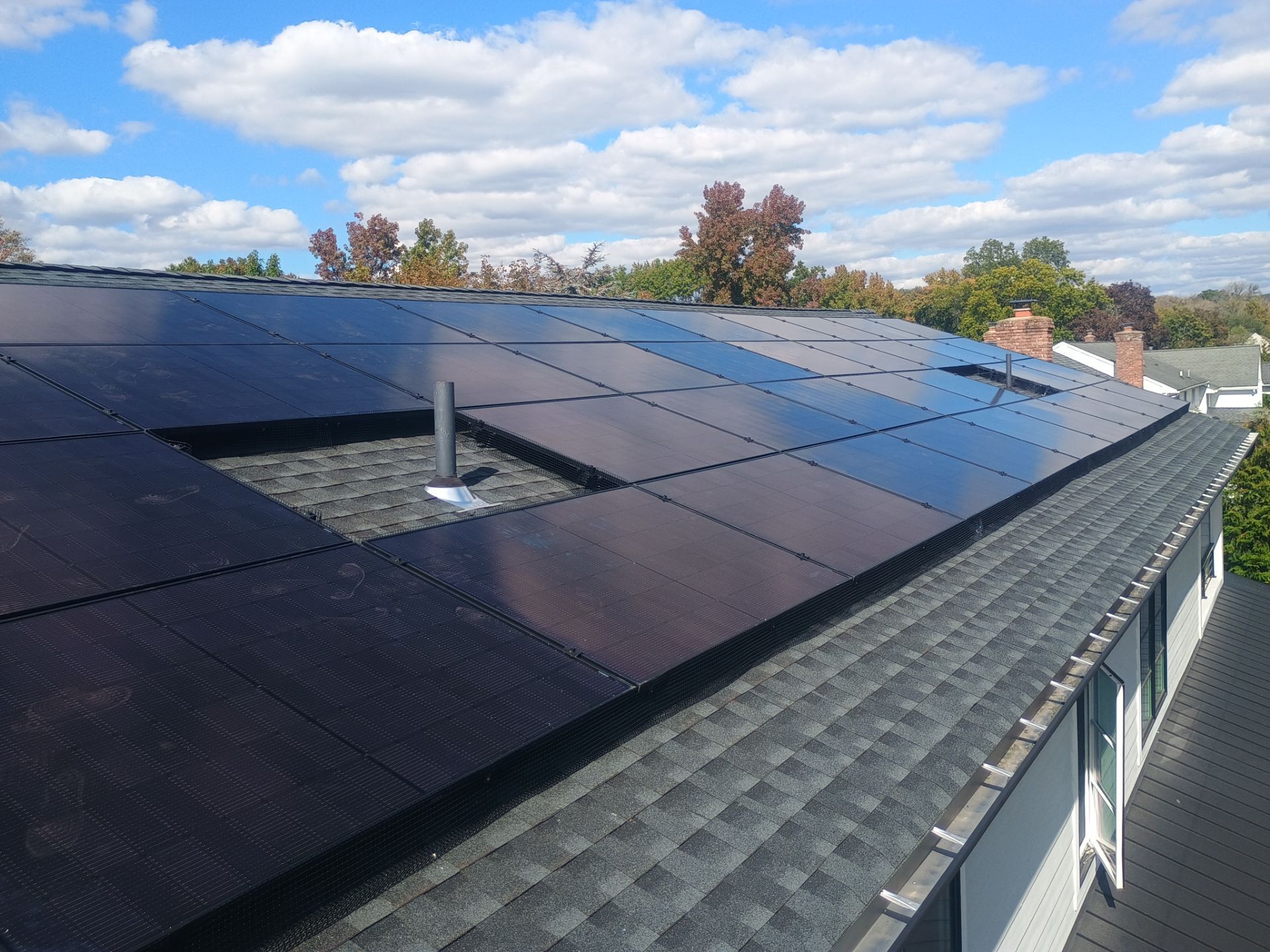 Solar Panel Installation with SEG430 Panels by Infinity Solar Systems