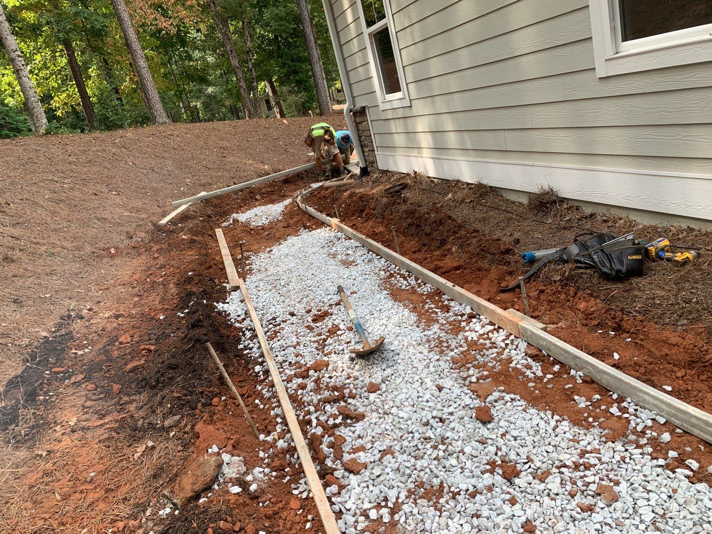 Stamped Concrete Patio by Xtreme Concrete Services