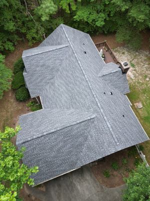 Roof Replacement - GAF Timberline HDZ pewter gray