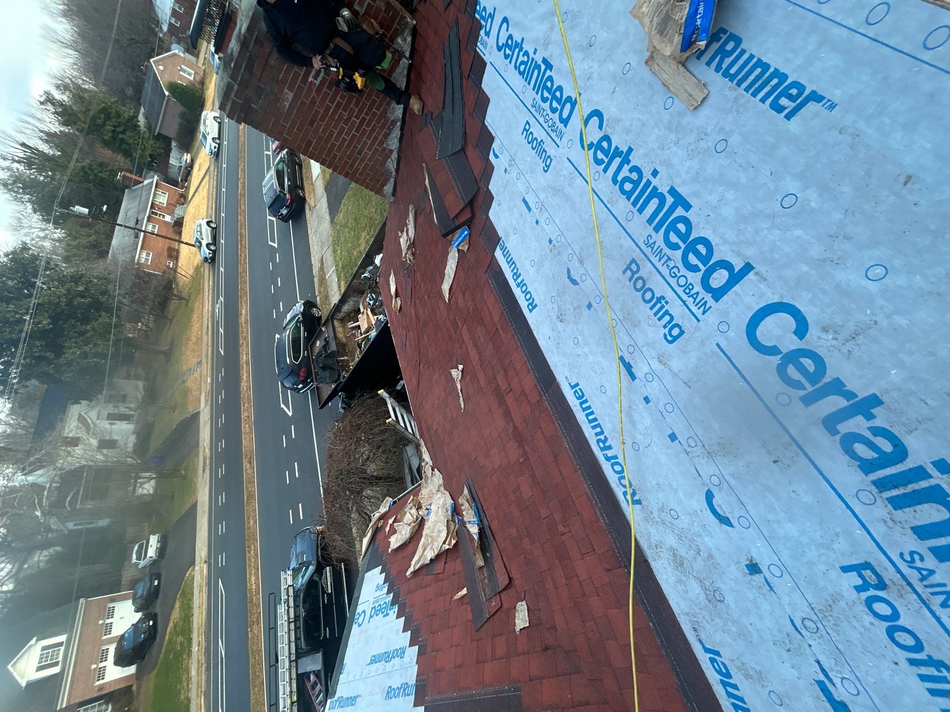 Arlington :Residential Roof Replacement with CertainTeed Landmark Pro in Max Def Red Oak  by RM Banning, Inc.