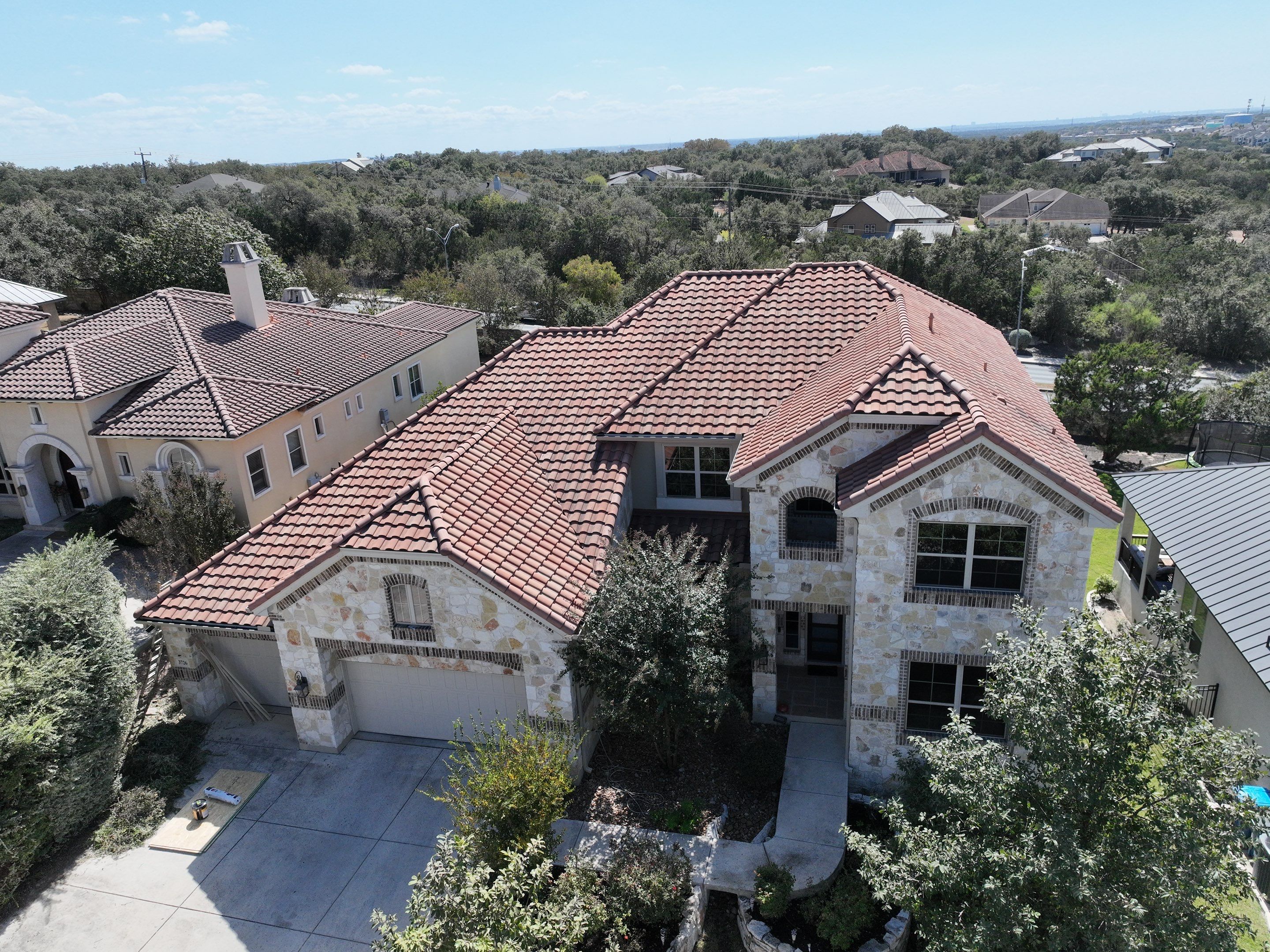 Tile Roof Repair  using Concrete S Tile by Premier Roofing and Contracting