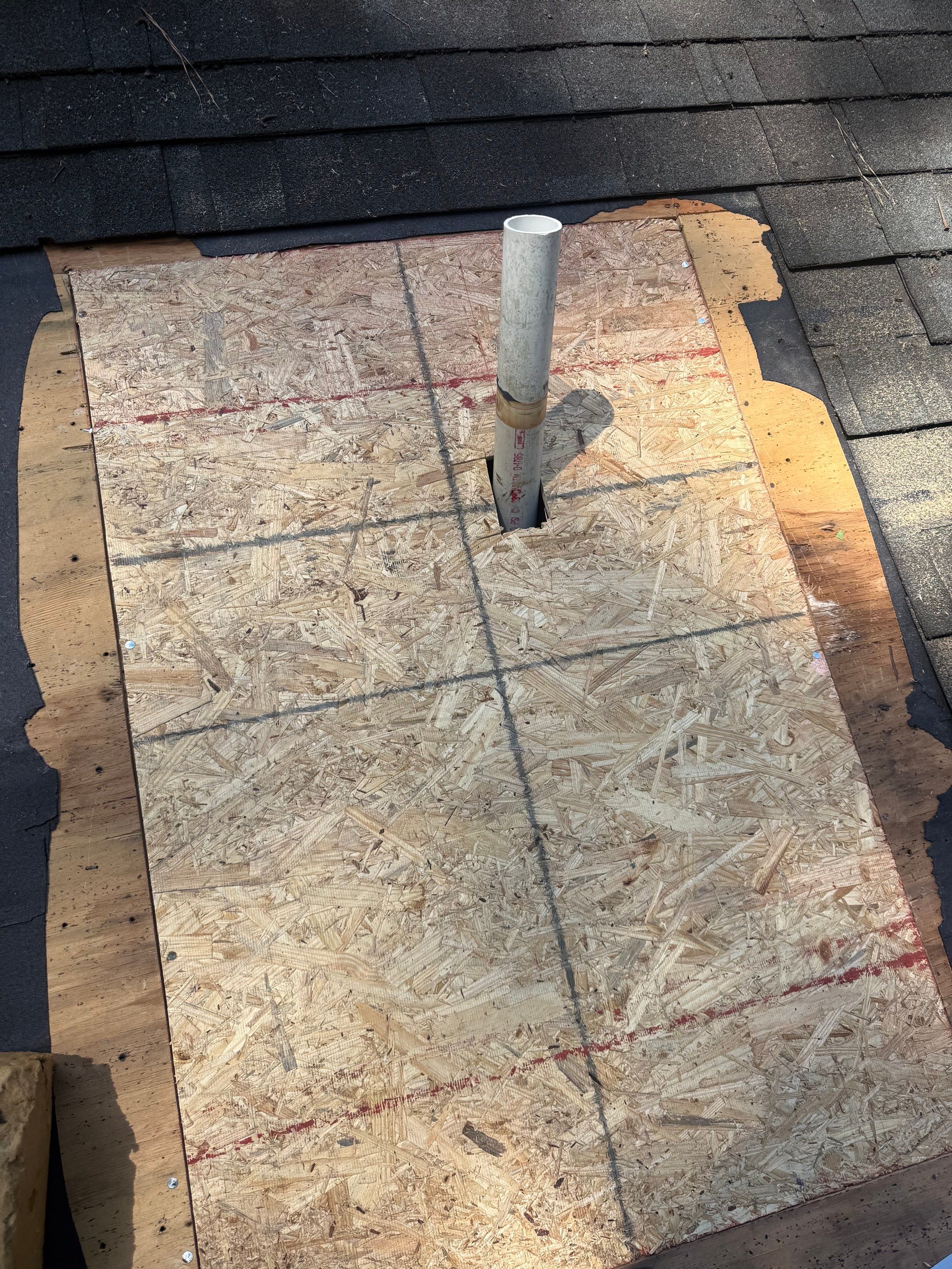 Roof Repair - Wood rot/Pipe Flashing replacement  by Pro Performance Roofing