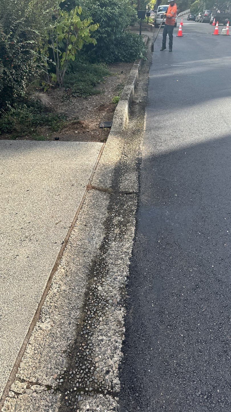 Concrete Curbing & Asphalt Patch Repair | Bellevue  by Jireh Asphalt & Concrete Inc 