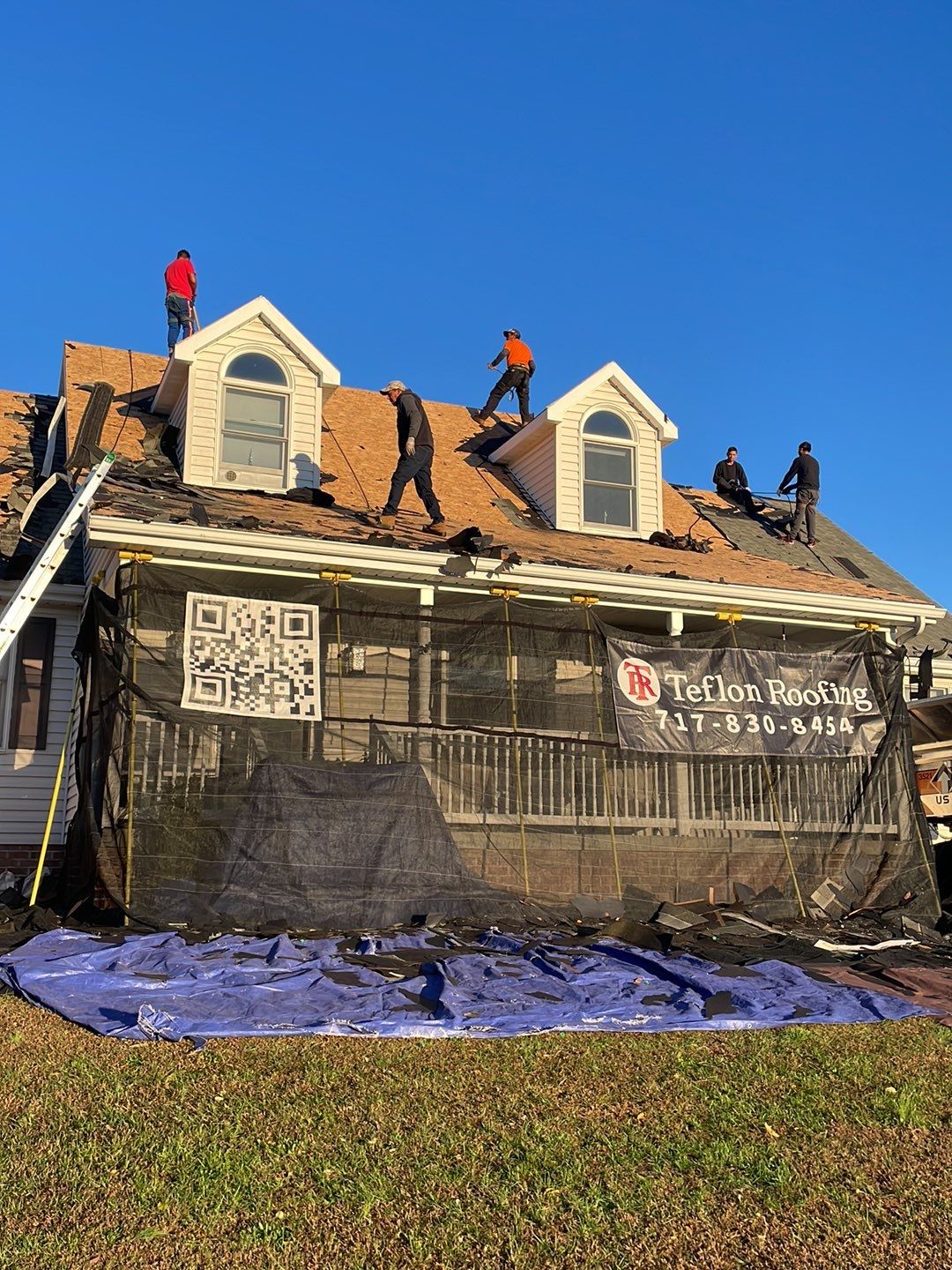 Insurance restoration bringing a new vibe! by Teflon Roofing