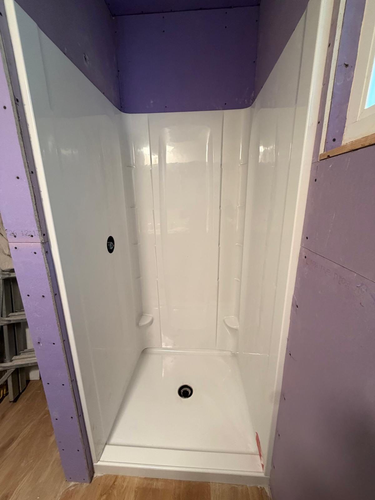 Shower Demolition and Full Rebuild by Anza Builders, Inc. 