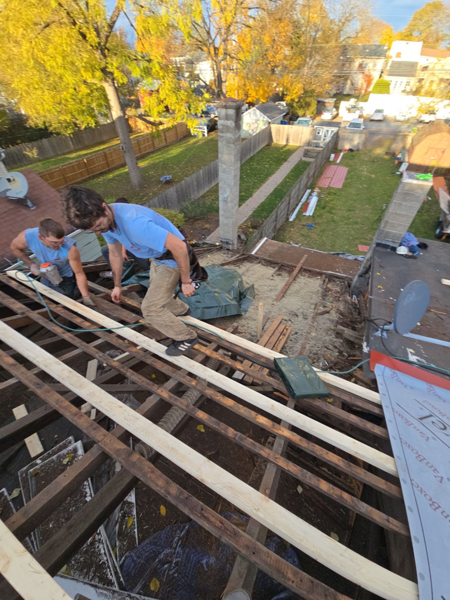 Neal Kimble Full Metal roof Installation by Good Hands Roofing